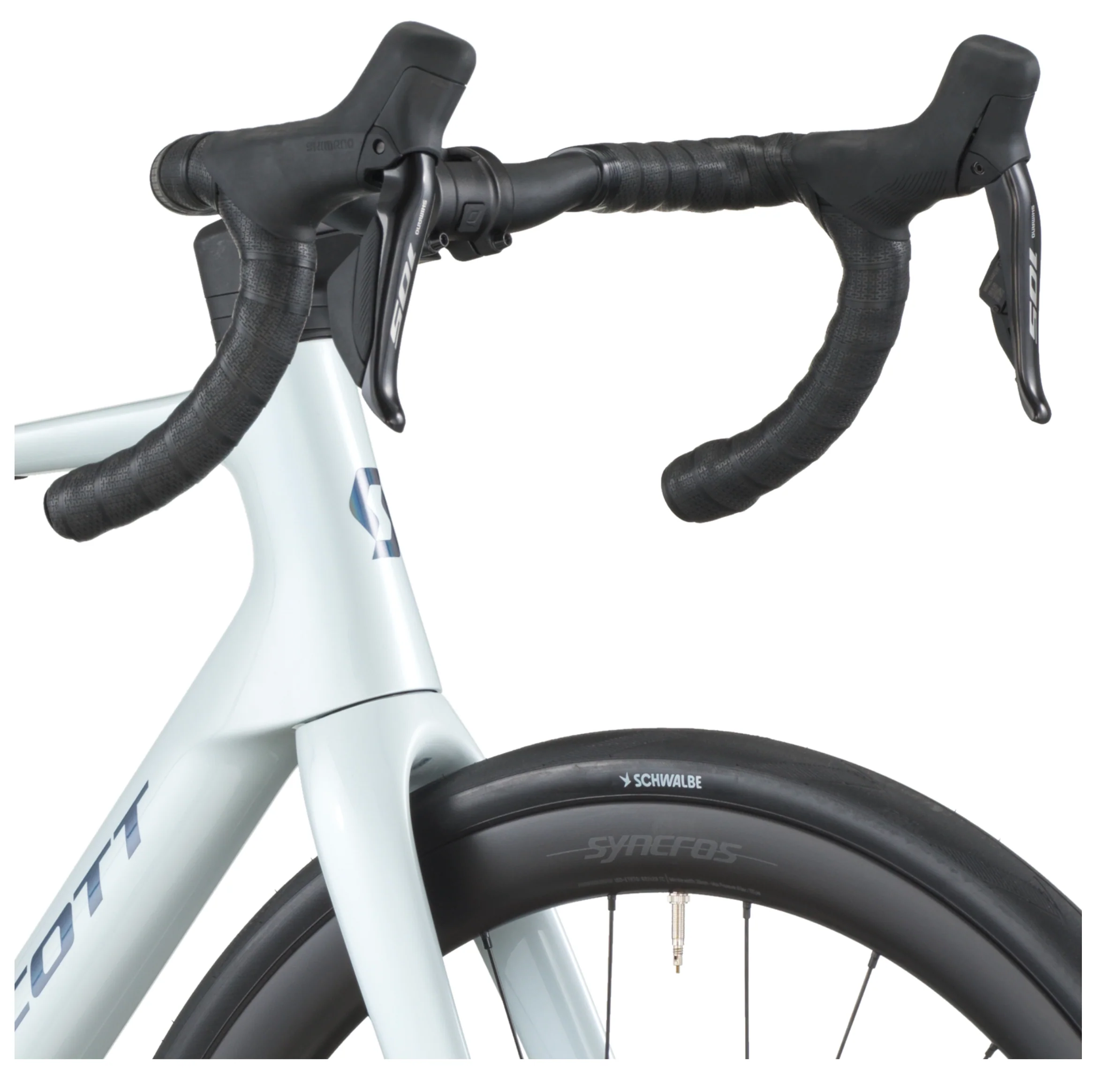 Scott Addict 30 Road Bike - Cumulus White - Image 5