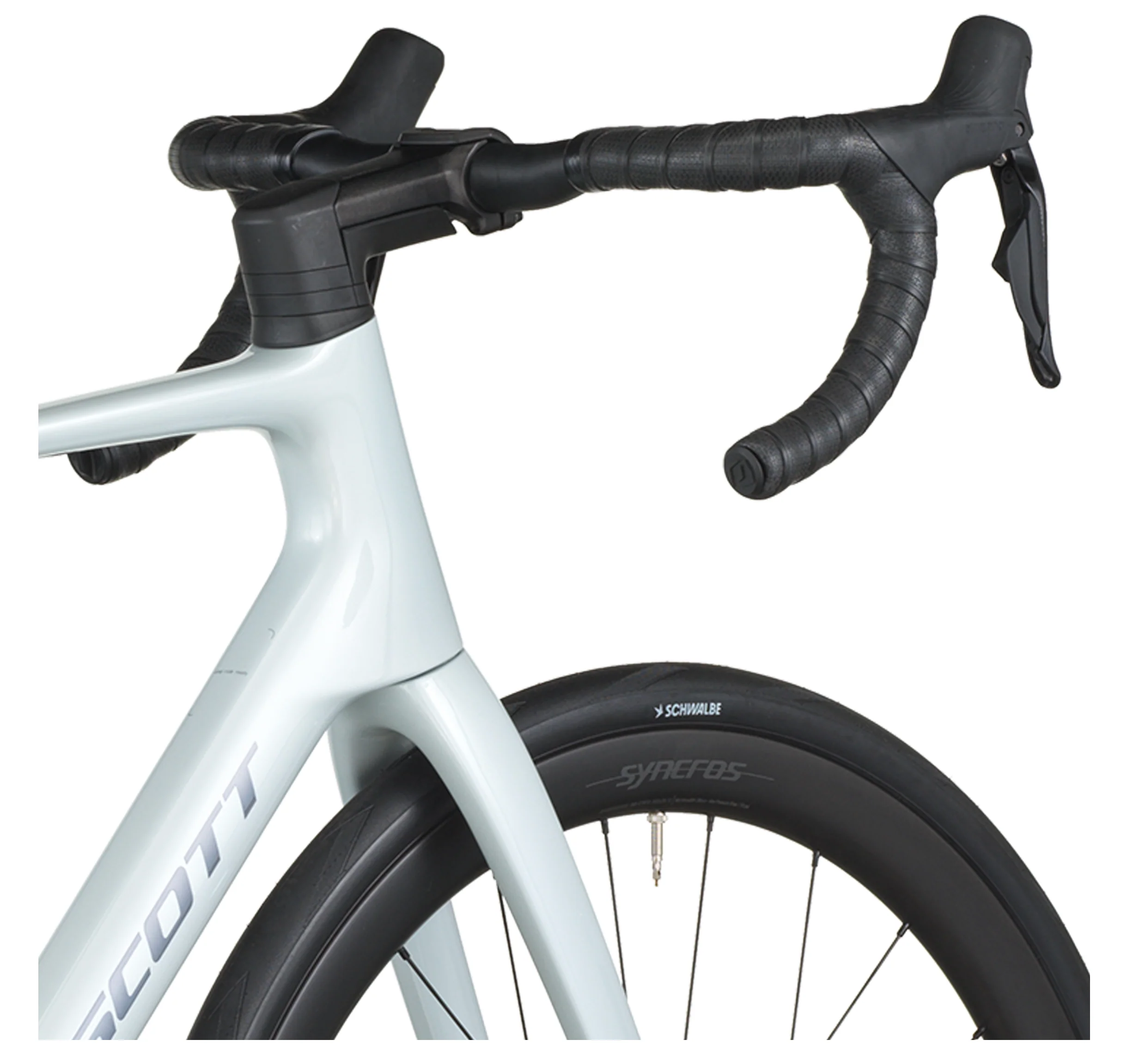 Scott Addict 30 Road Bike - Cumulus White - Image 7
