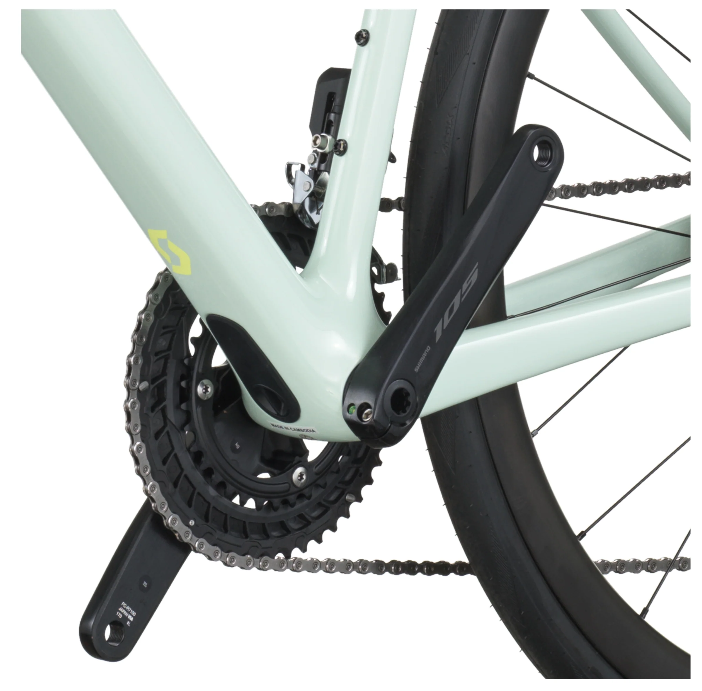 Scott Addict 30 Road Bike - Frozen Green - Image 6