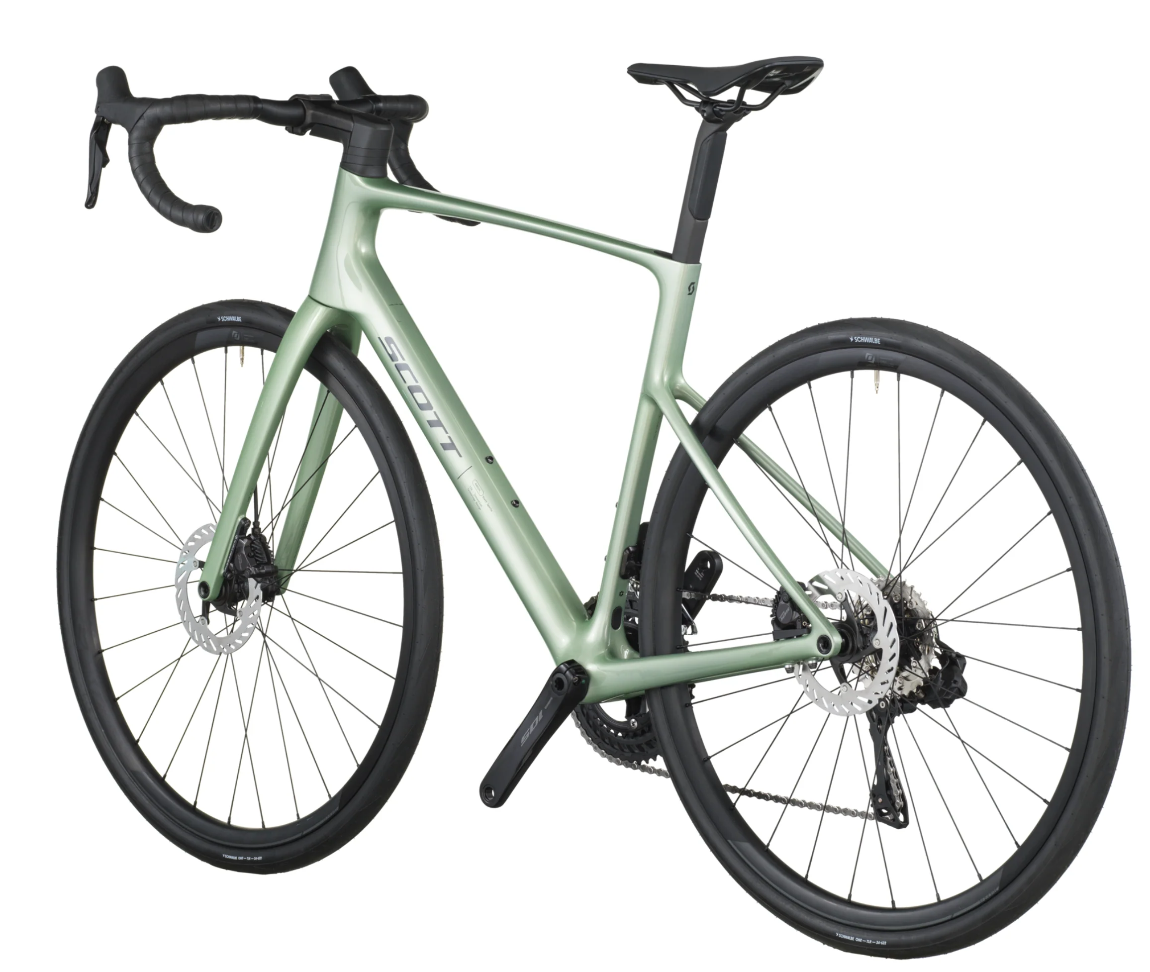 Scott Addict 40 Road Bike - Reseda Green - Image 3