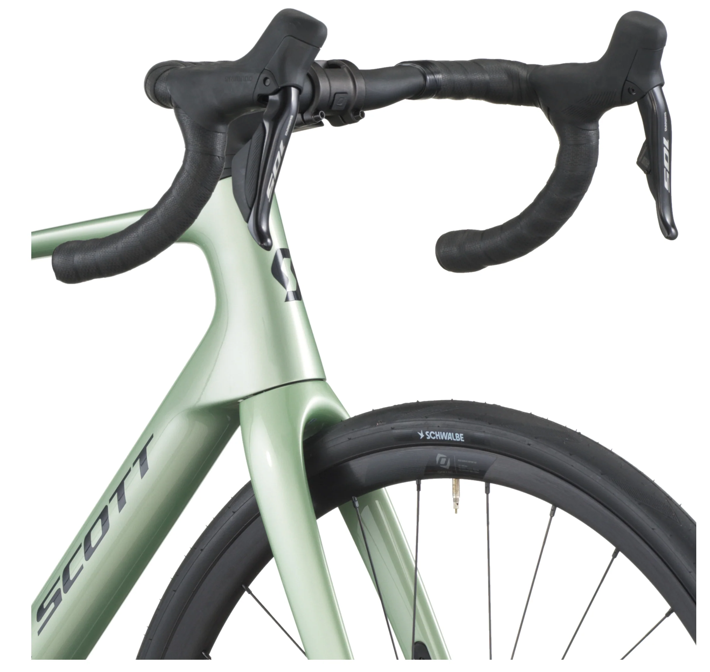 Scott Addict 40 Road Bike - Reseda Green - Image 5