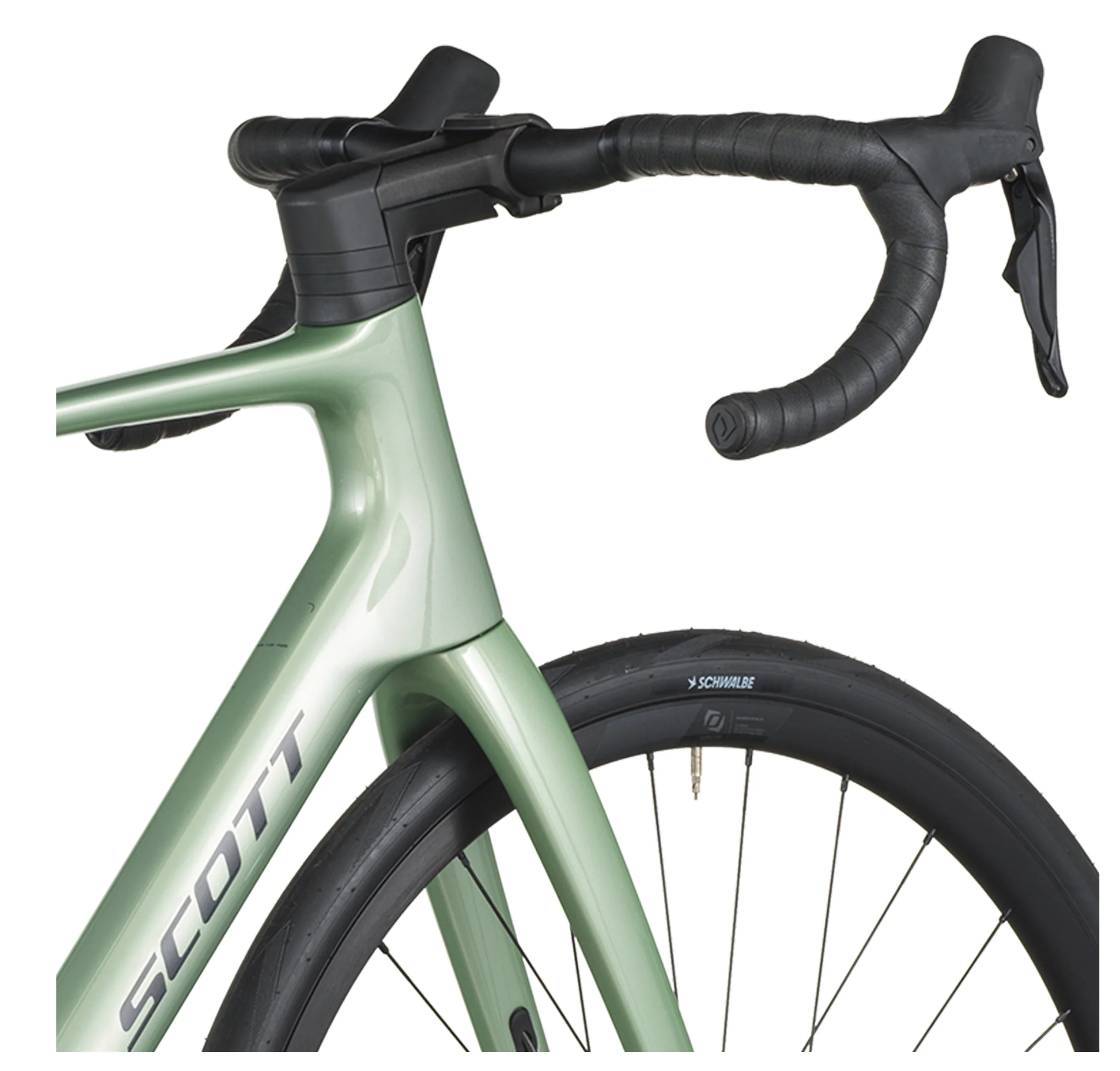 Scott Addict 40 Road Bike - Reseda Green - Image 7