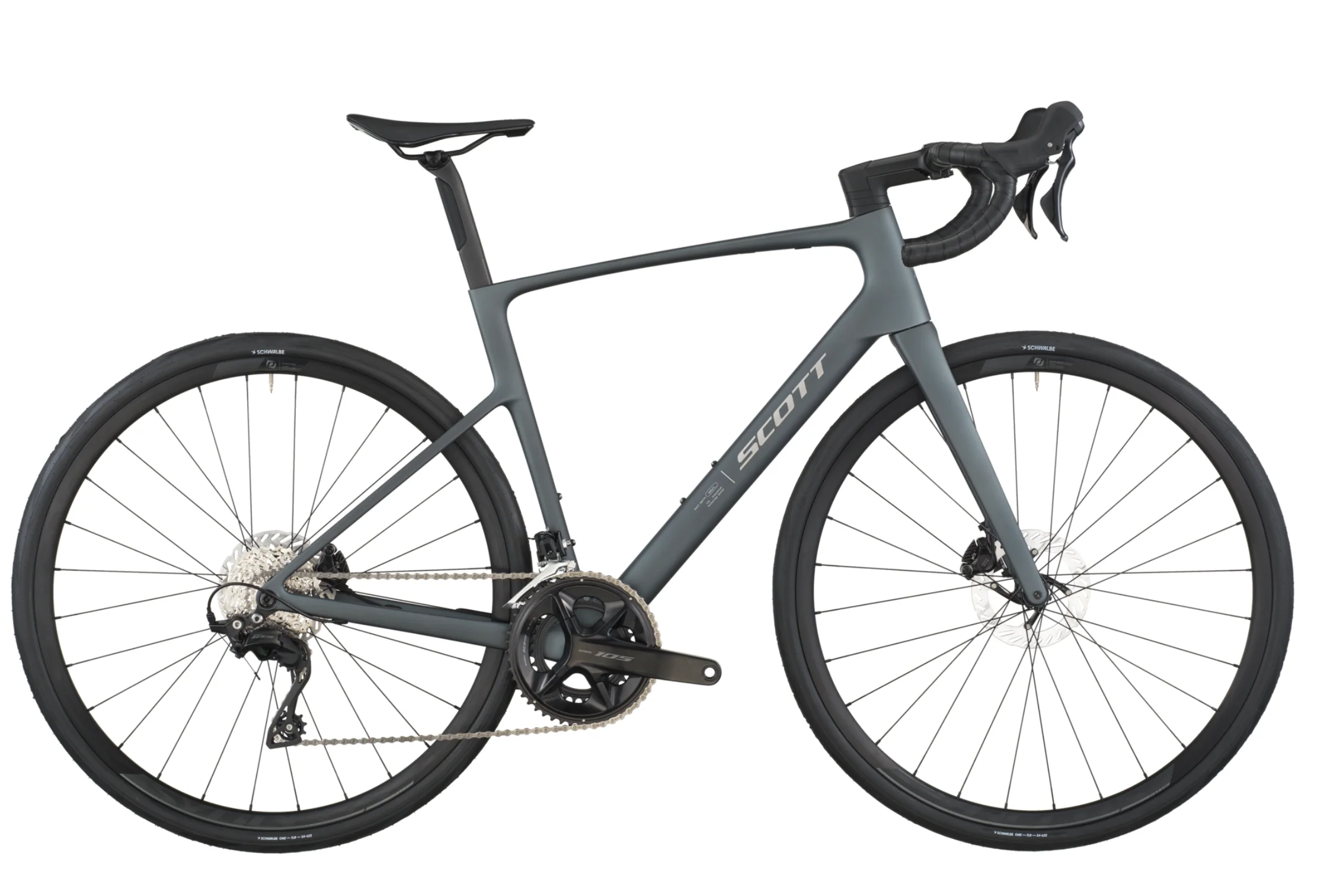 Scott Addict 50 Road Bike - Carbon Grey