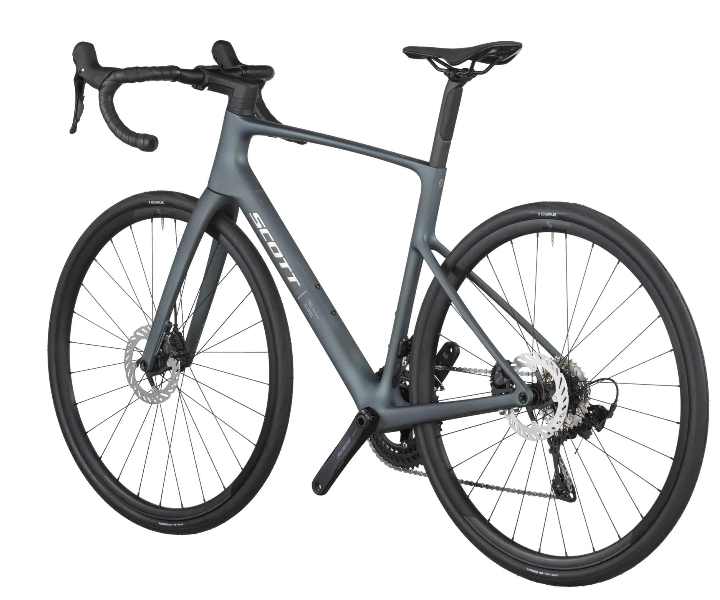 Scott Addict 50 Road Bike - Carbon Grey - Image 3