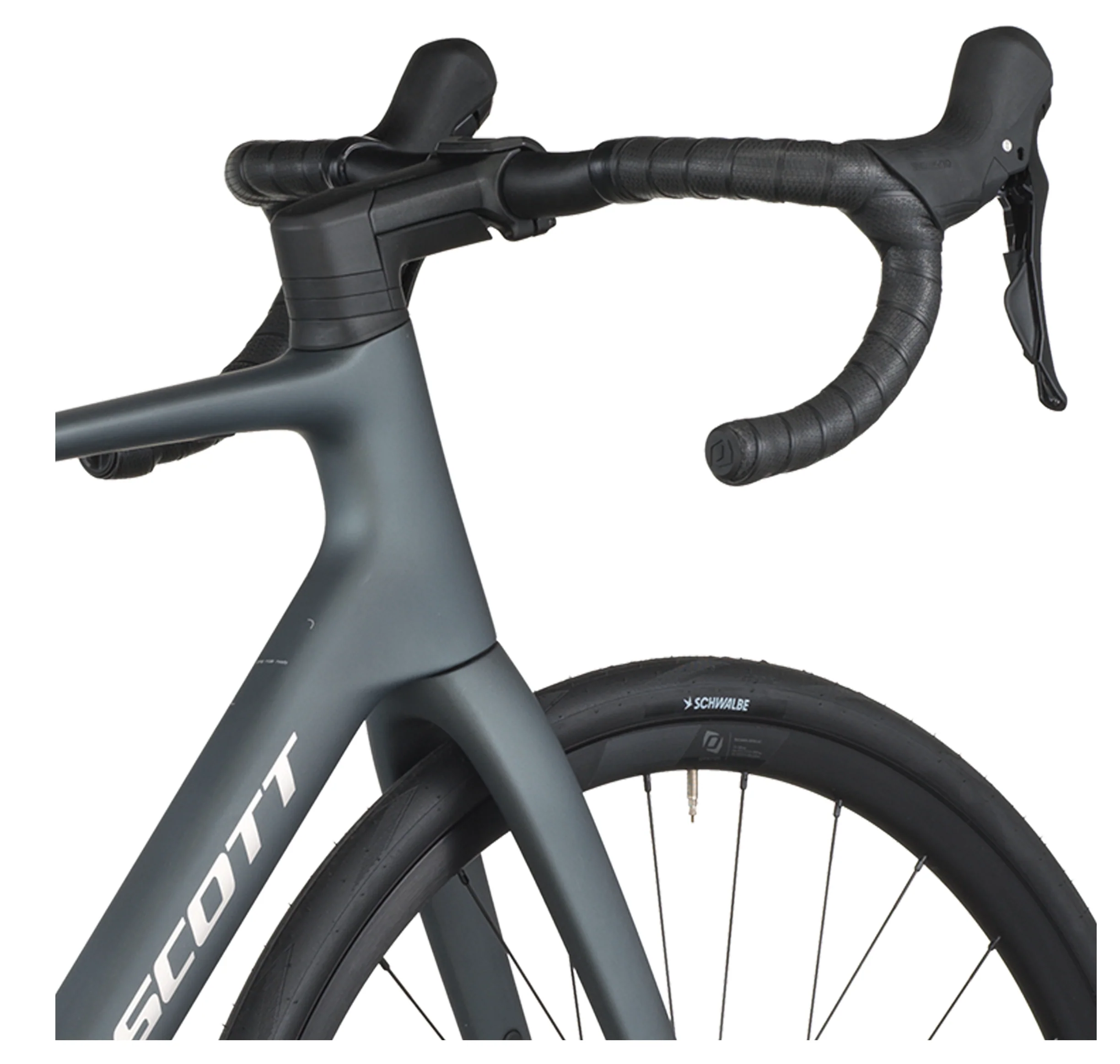 Scott Addict 50 Road Bike - Carbon Grey - Image 7