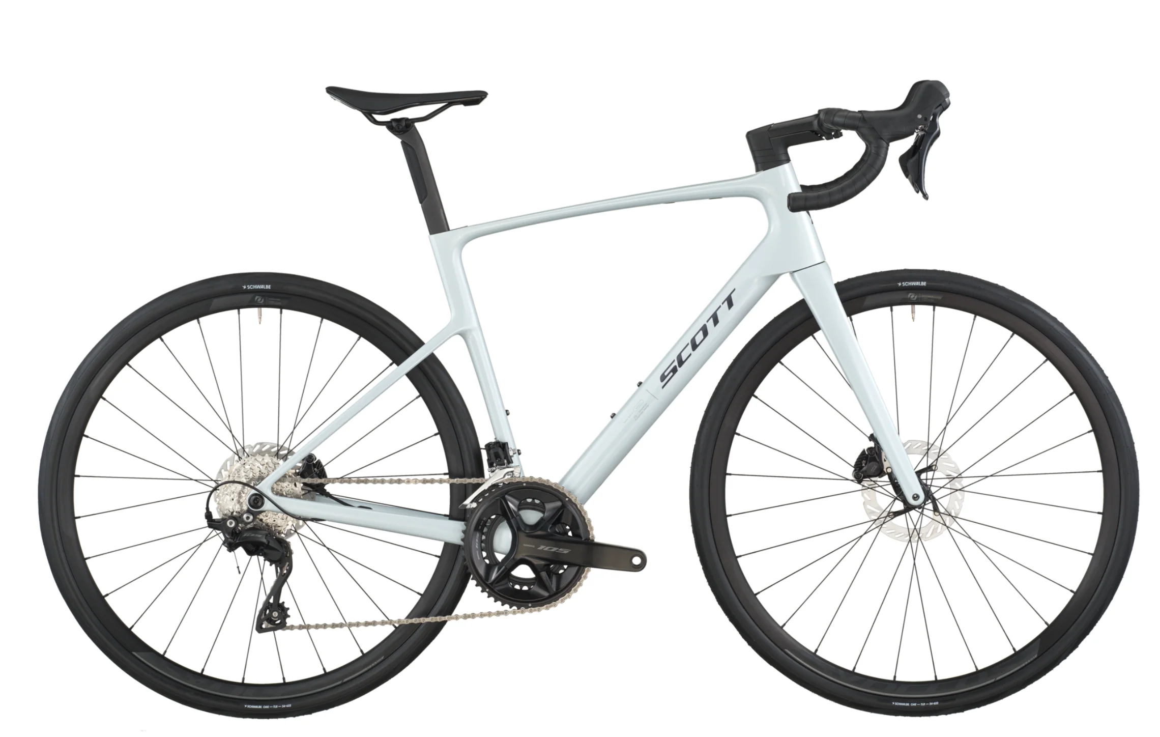 Scott Addict 50 Road Bike - Cumulus White