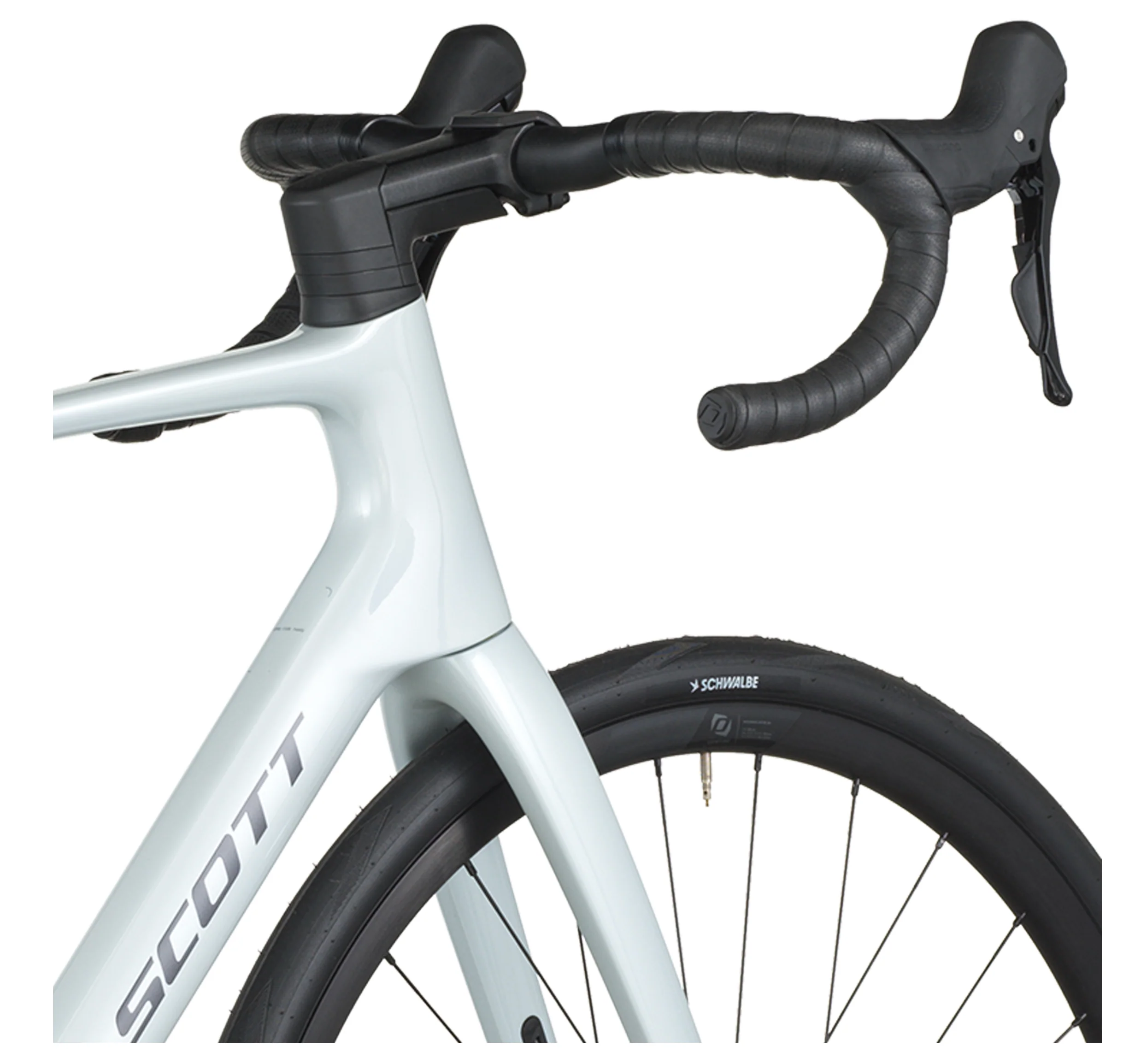 Scott Addict 50 Road Bike - Cumulus White - Image 7