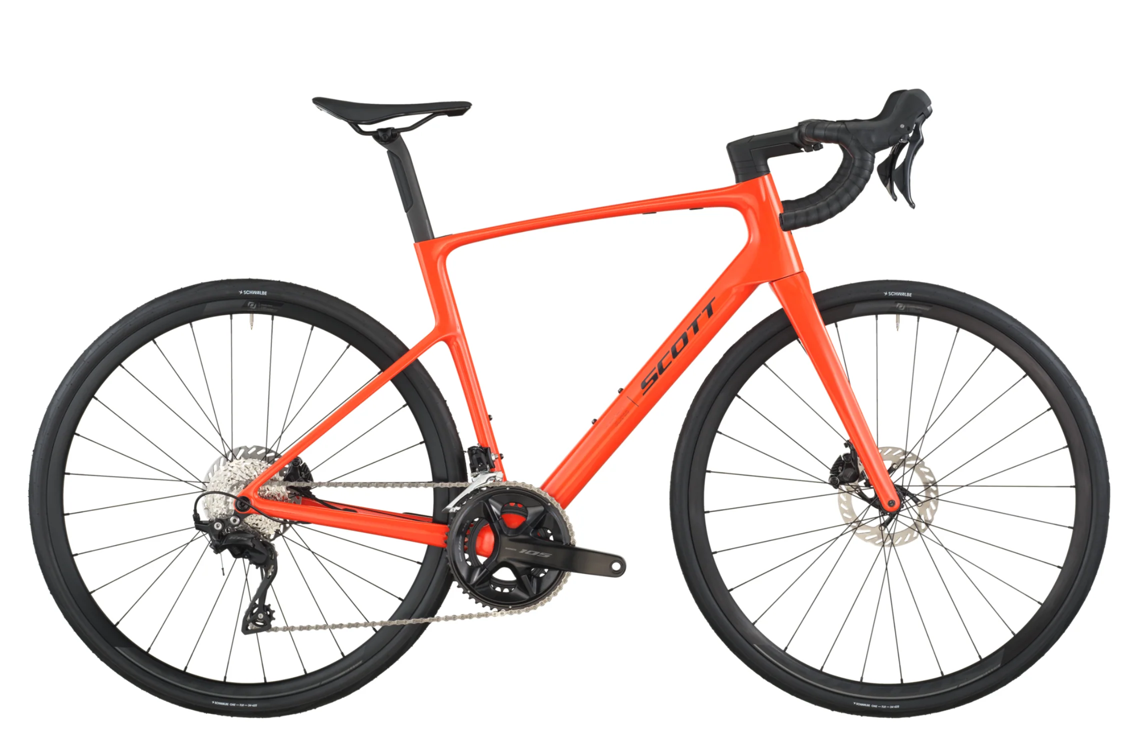 Scott Addict 50 Road Bike - Flame Orange