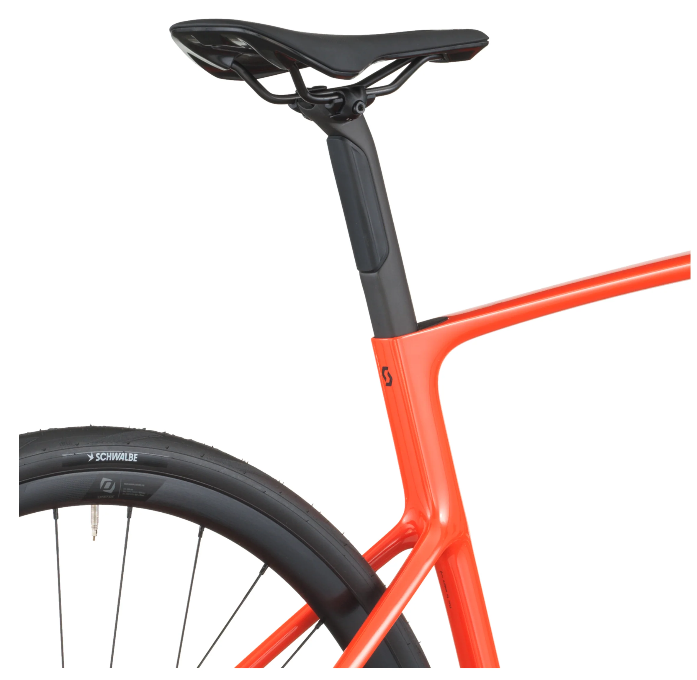 Scott Addict 50 Road Bike - Flame Orange - Image 8