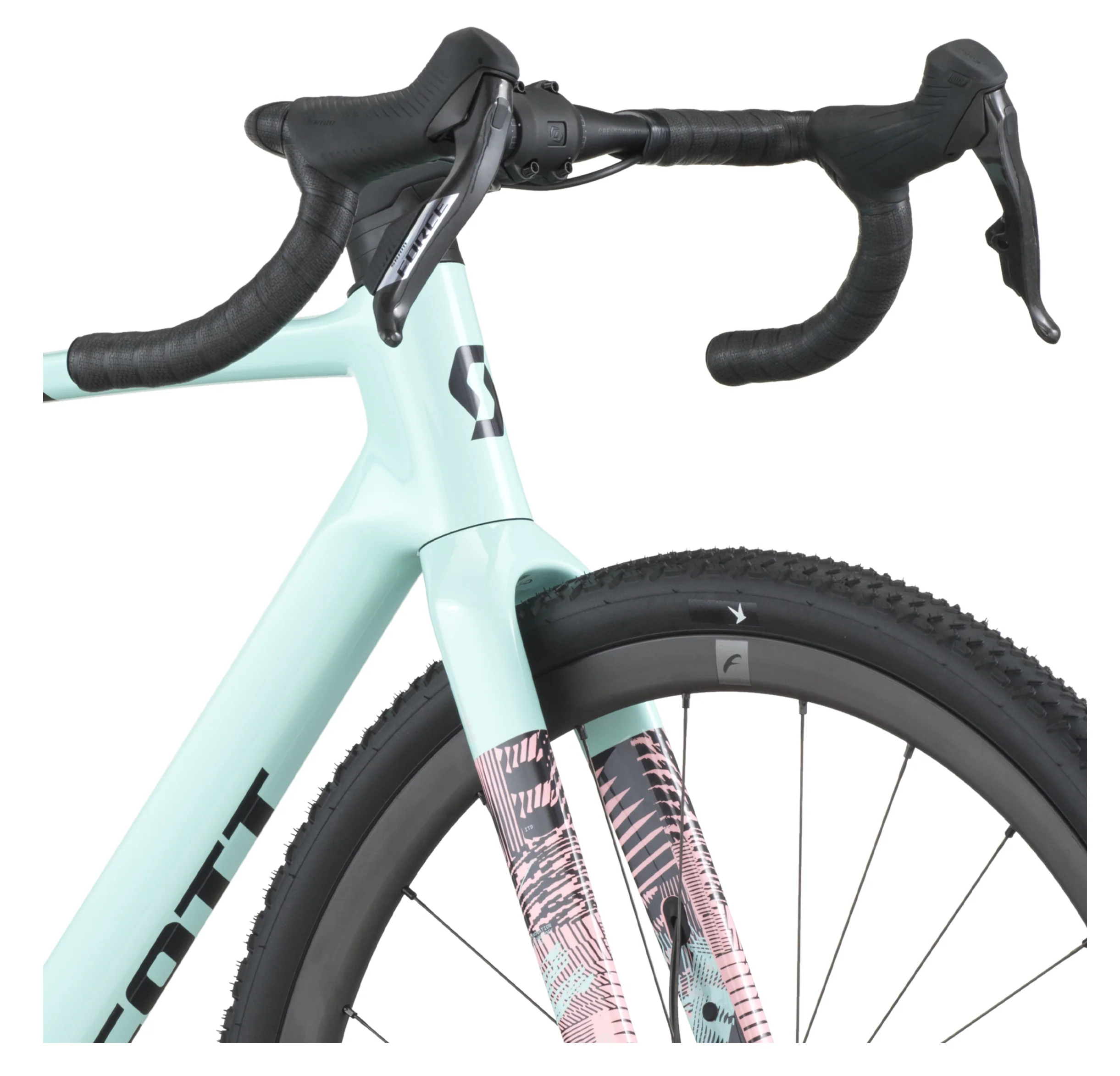 Scott Addict Gravel 10 Gravel Bike In Gelato Blue Gelato Pink - Image 6