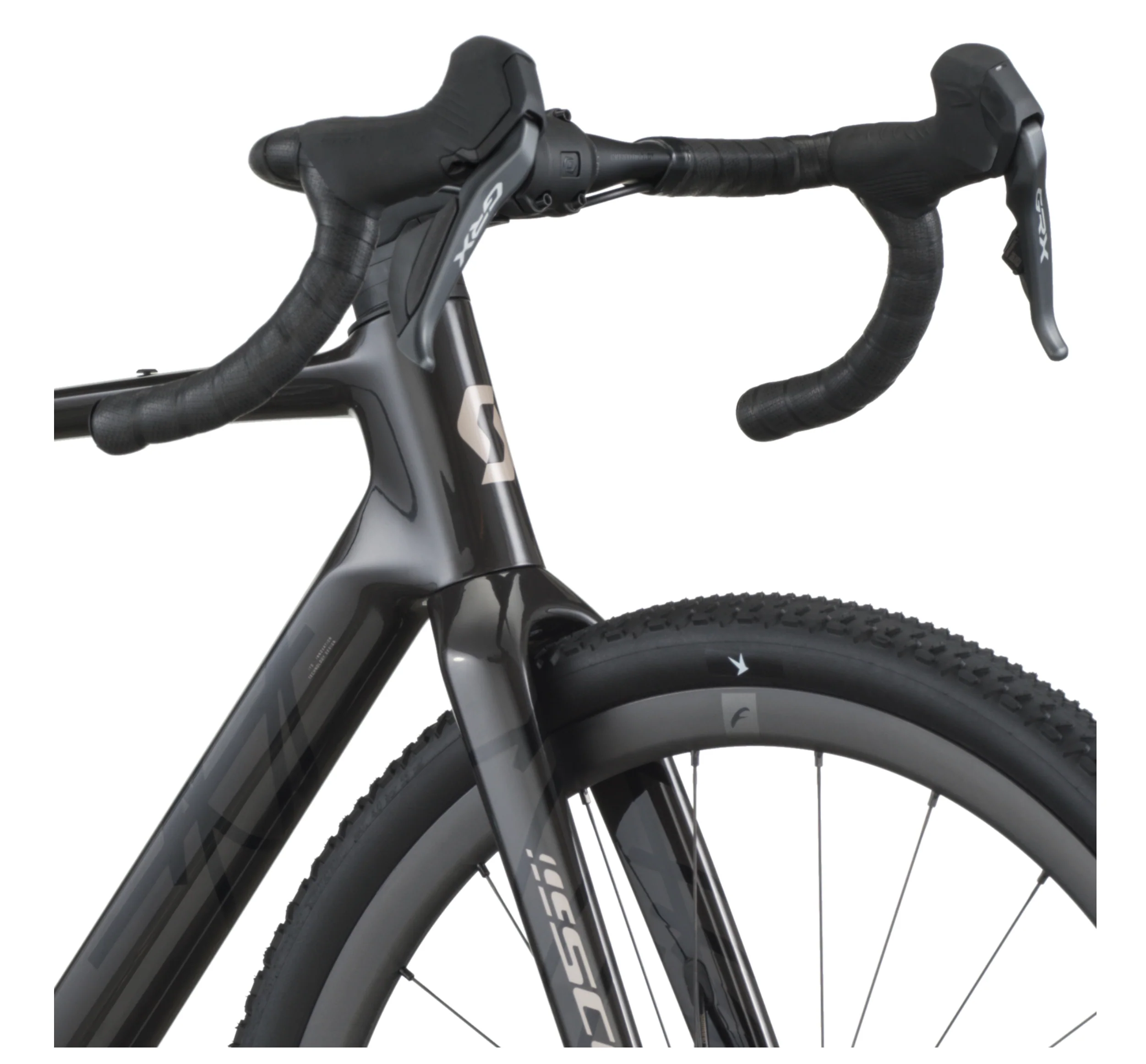 Scott Addict Gravel 15 Gravel Bike In Carbon Black - Image 4