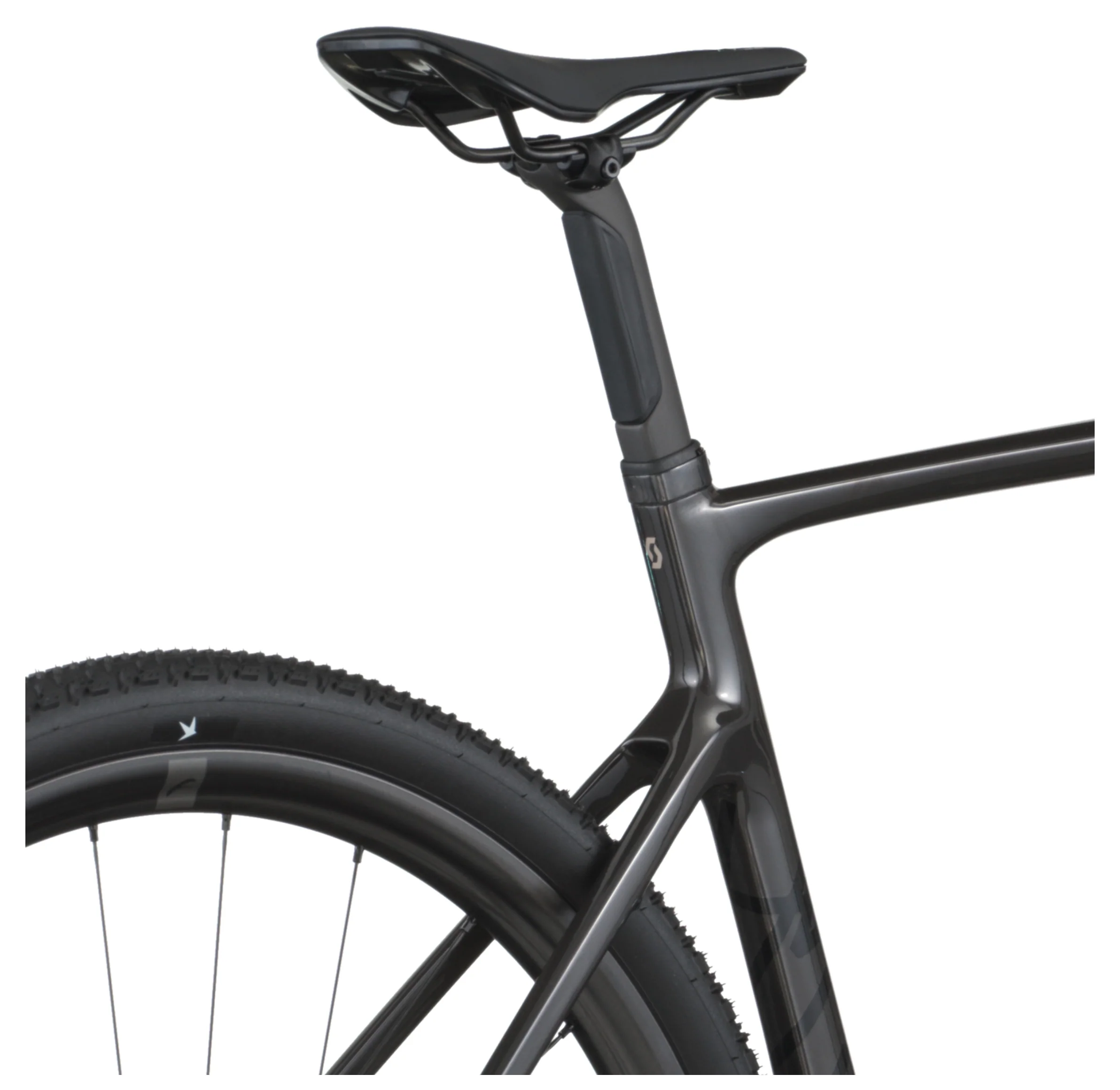 Scott Addict Gravel 15 Gravel Bike In Carbon Black - Image 8