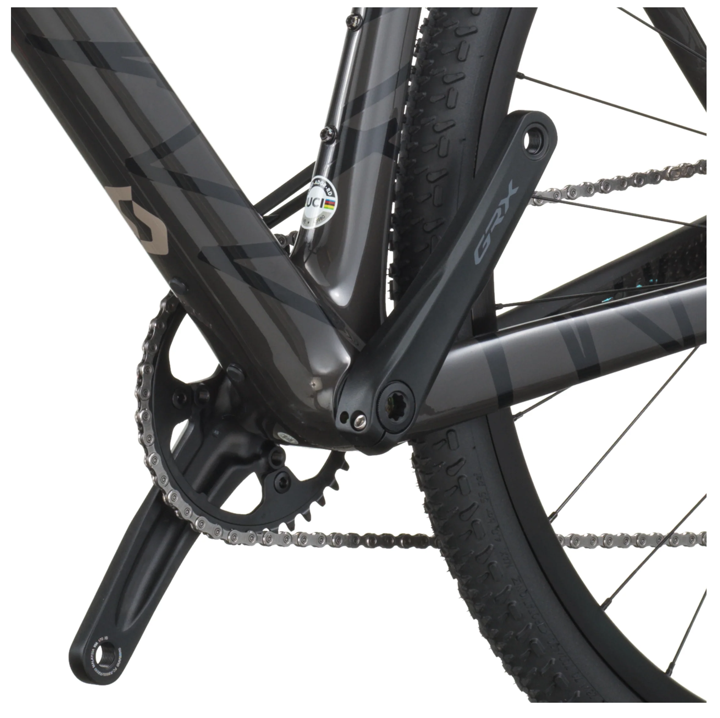 Scott Addict Gravel 30 Gravel Bike In Carbon Black - Image 6