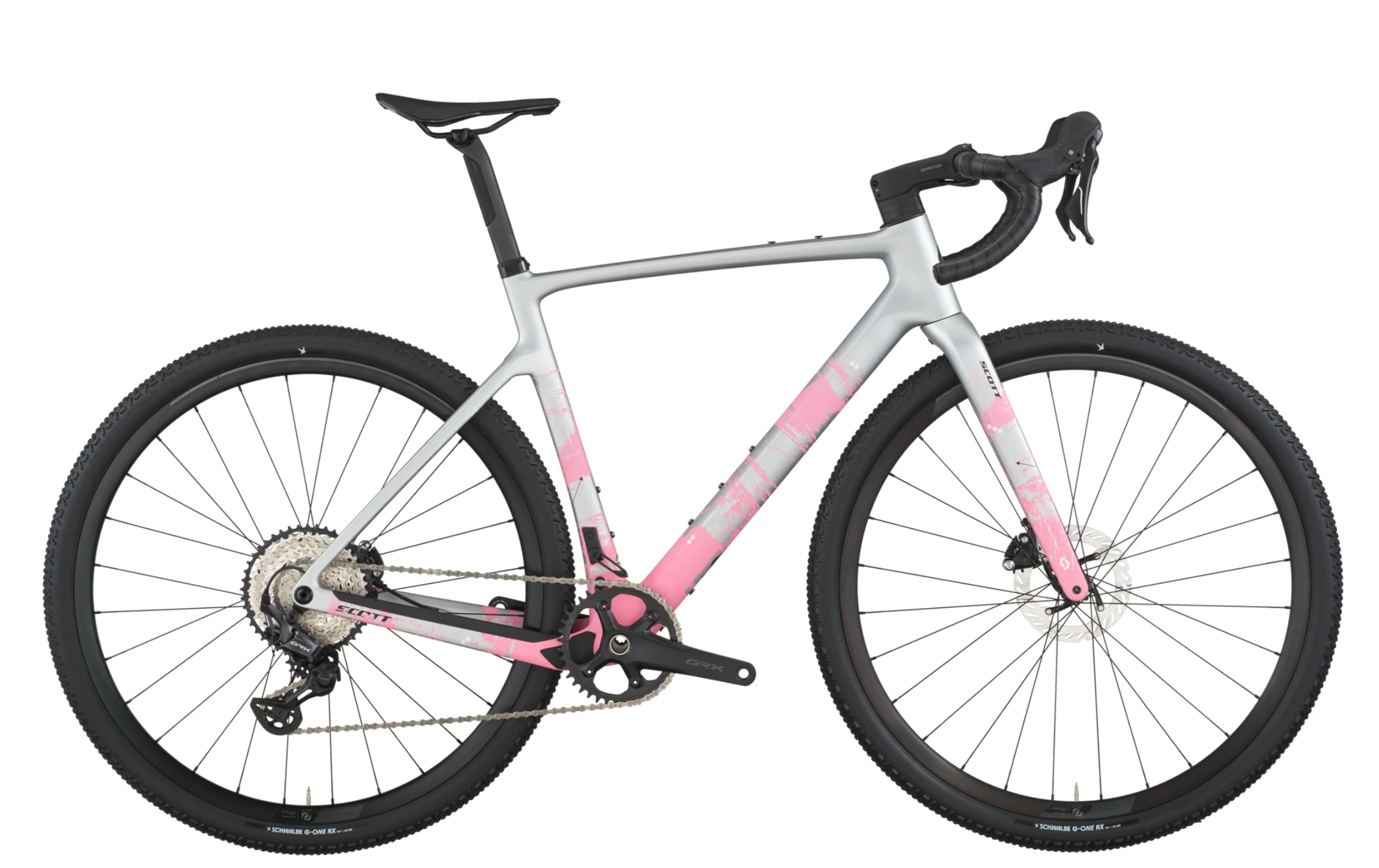 Scott Addict Gravel 30 Gravel Bike In Carbon Grey