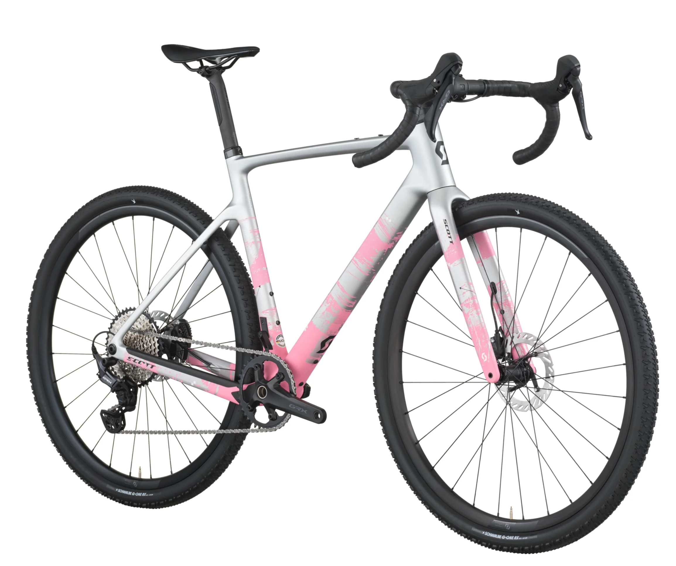 Scott Addict Gravel 30 Gravel Bike In Carbon Grey - Image 2