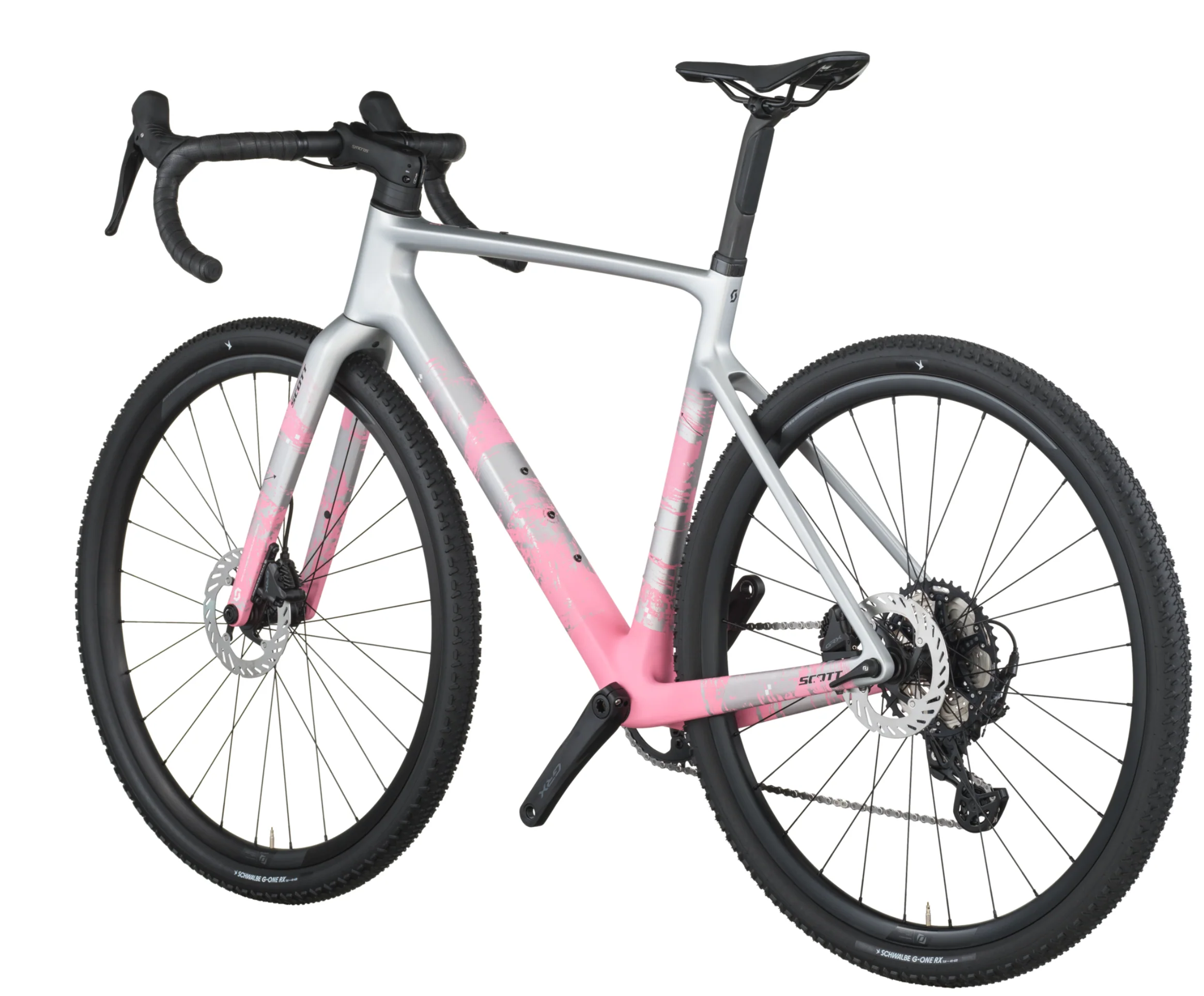 Scott Addict Gravel 30 Gravel Bike In Carbon Grey - Image 3
