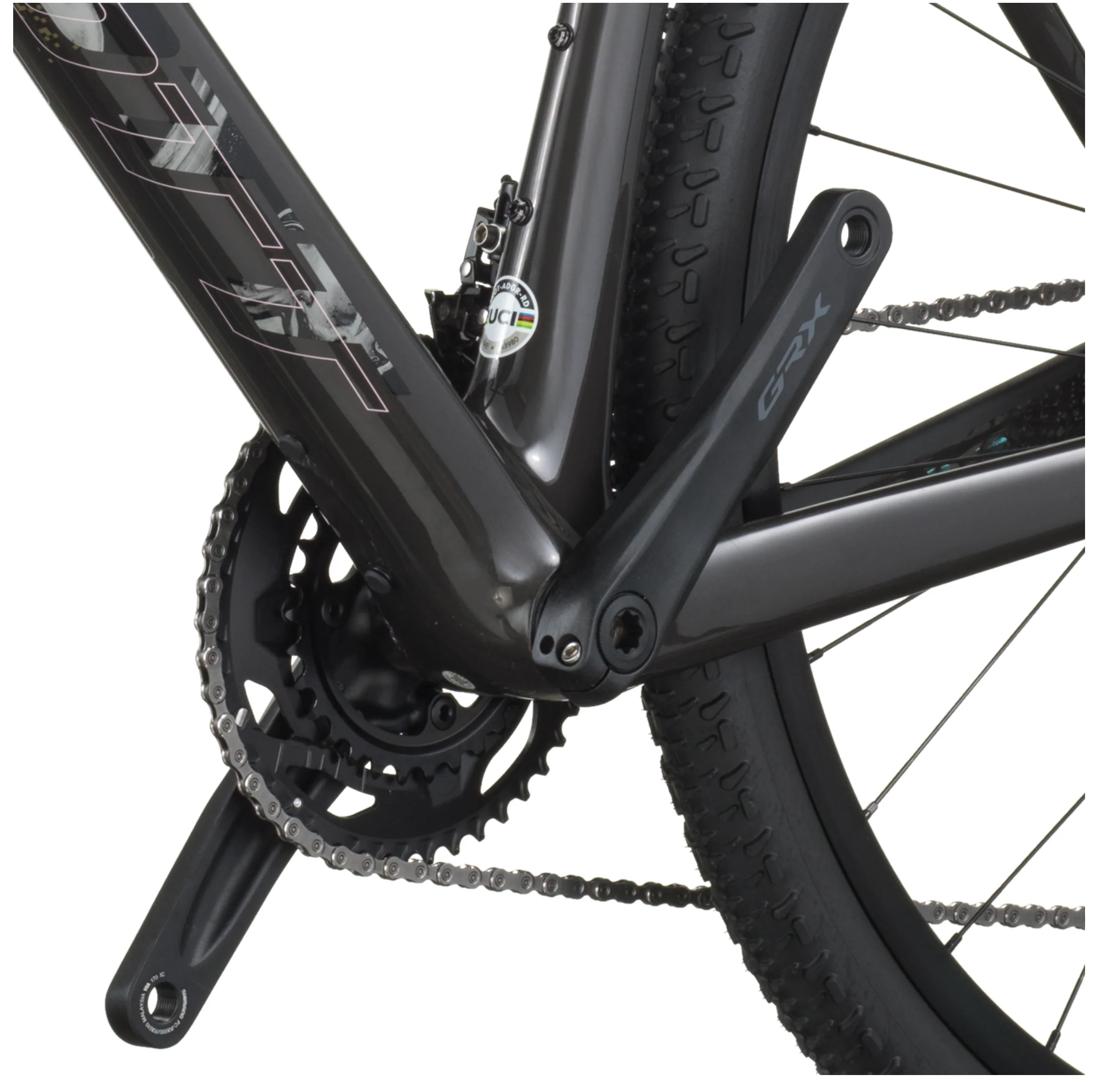 Scott Addict Gravel 40 Gravel Bike In Kaki Green Carbon Black - Image 6