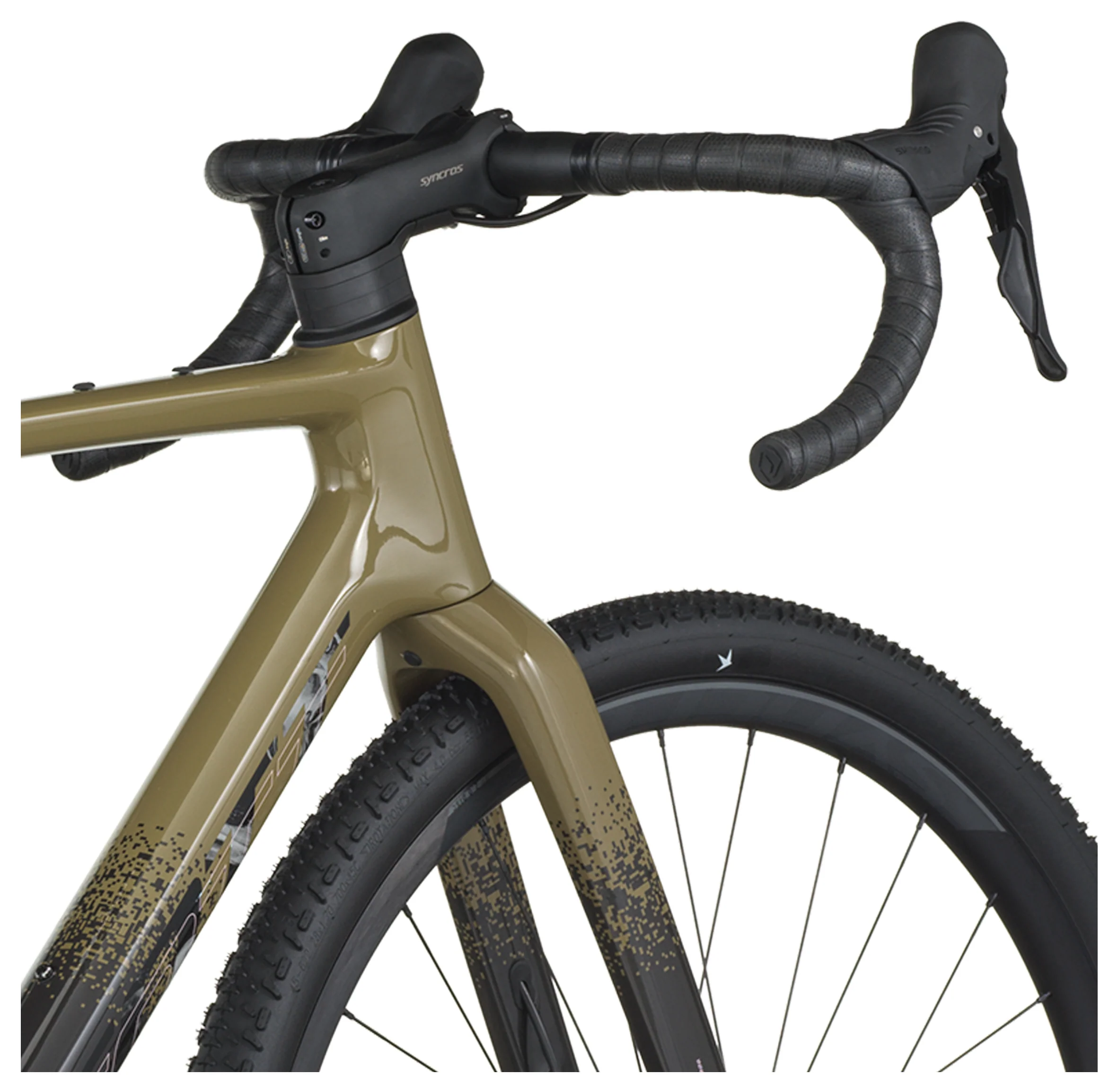 Scott Addict Gravel 40 Gravel Bike In Kaki Green Carbon Black - Image 7