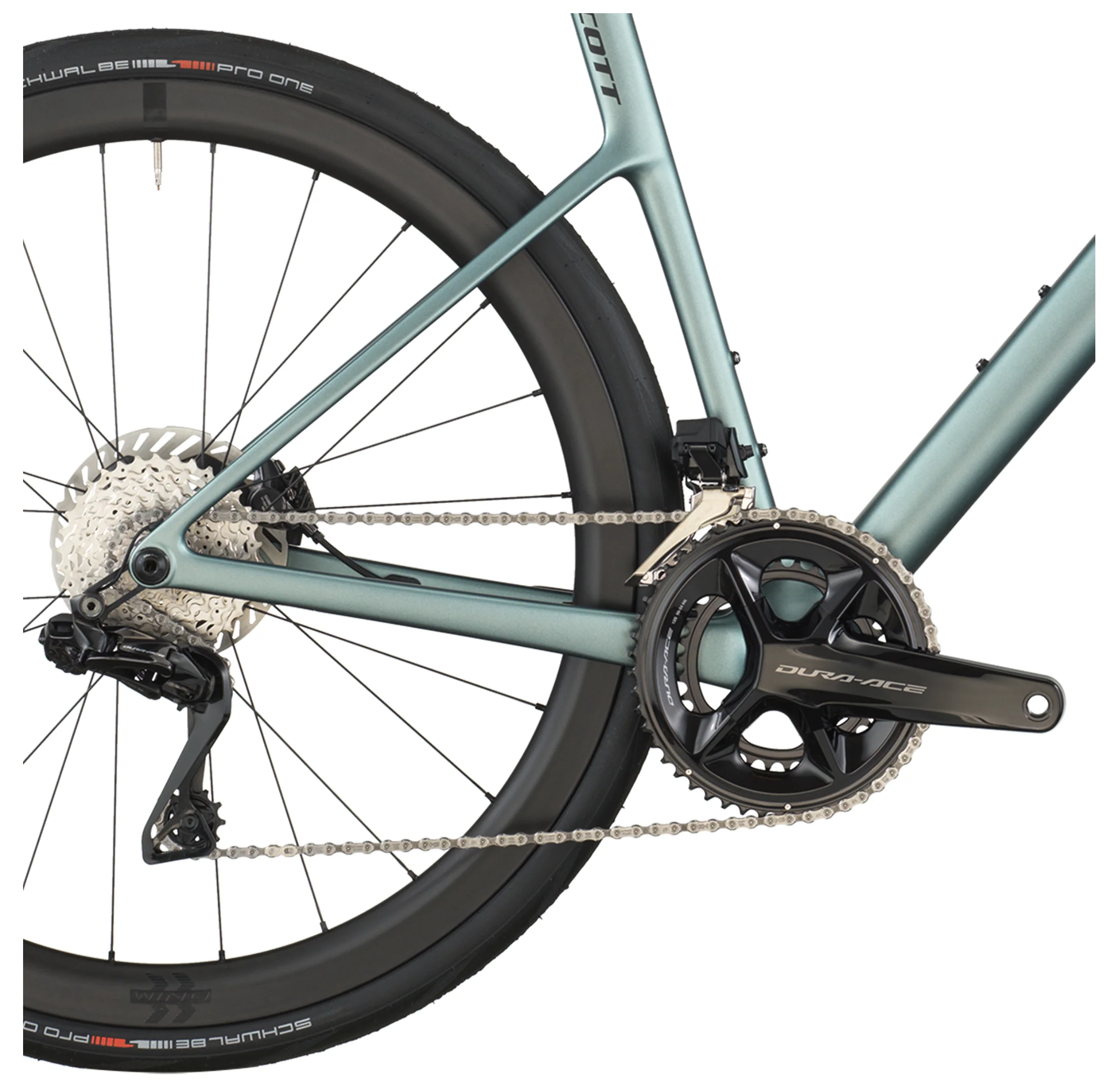 Scott Addict Premium Road Bike In Whale Grey - Image 4