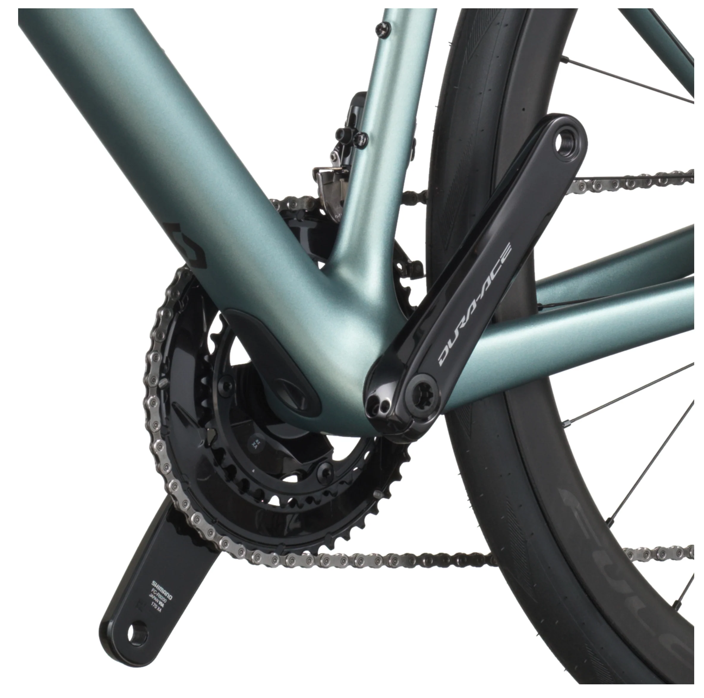 Scott Addict Premium Road Bike In Whale Grey - Image 6