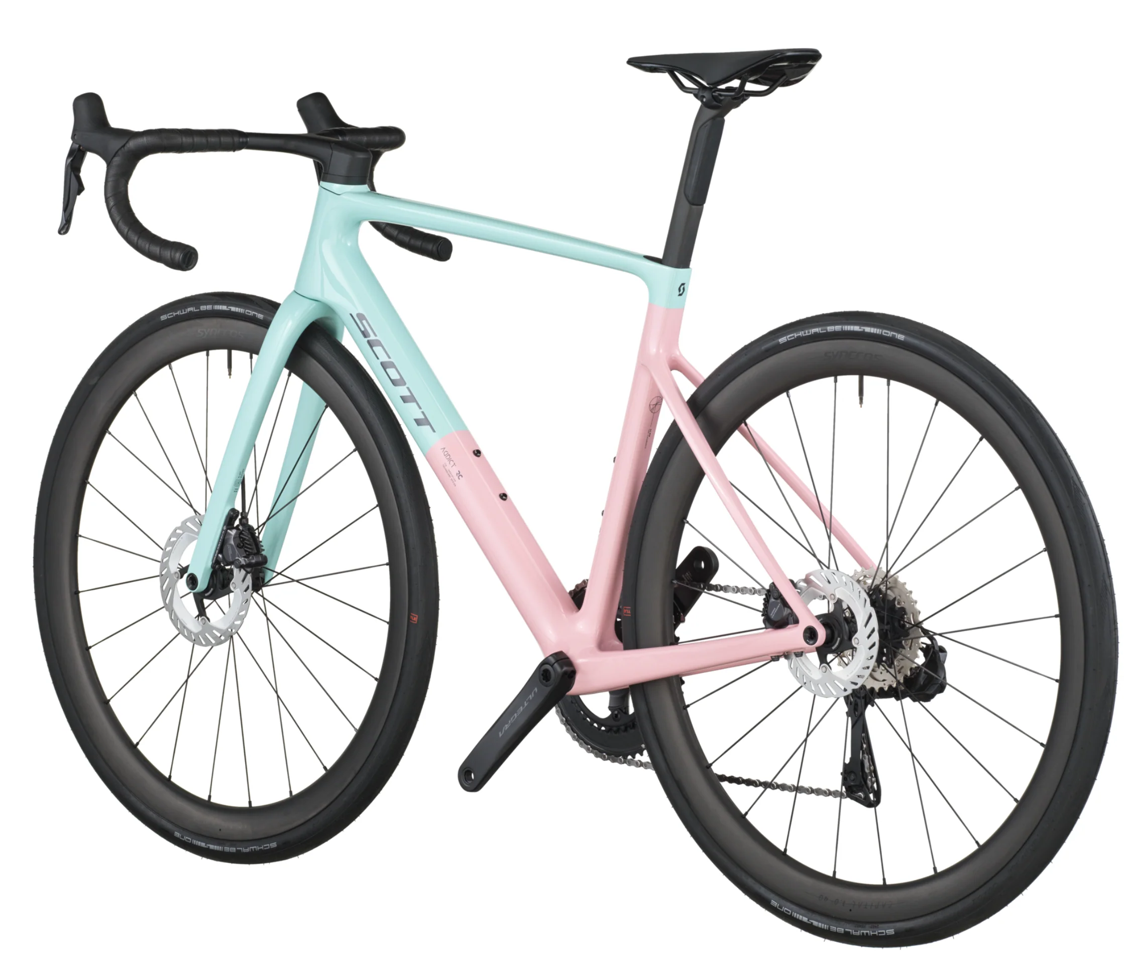 Scott Addict RC 10 Road Bike Gelato Blue Gelato Pink - Image 3