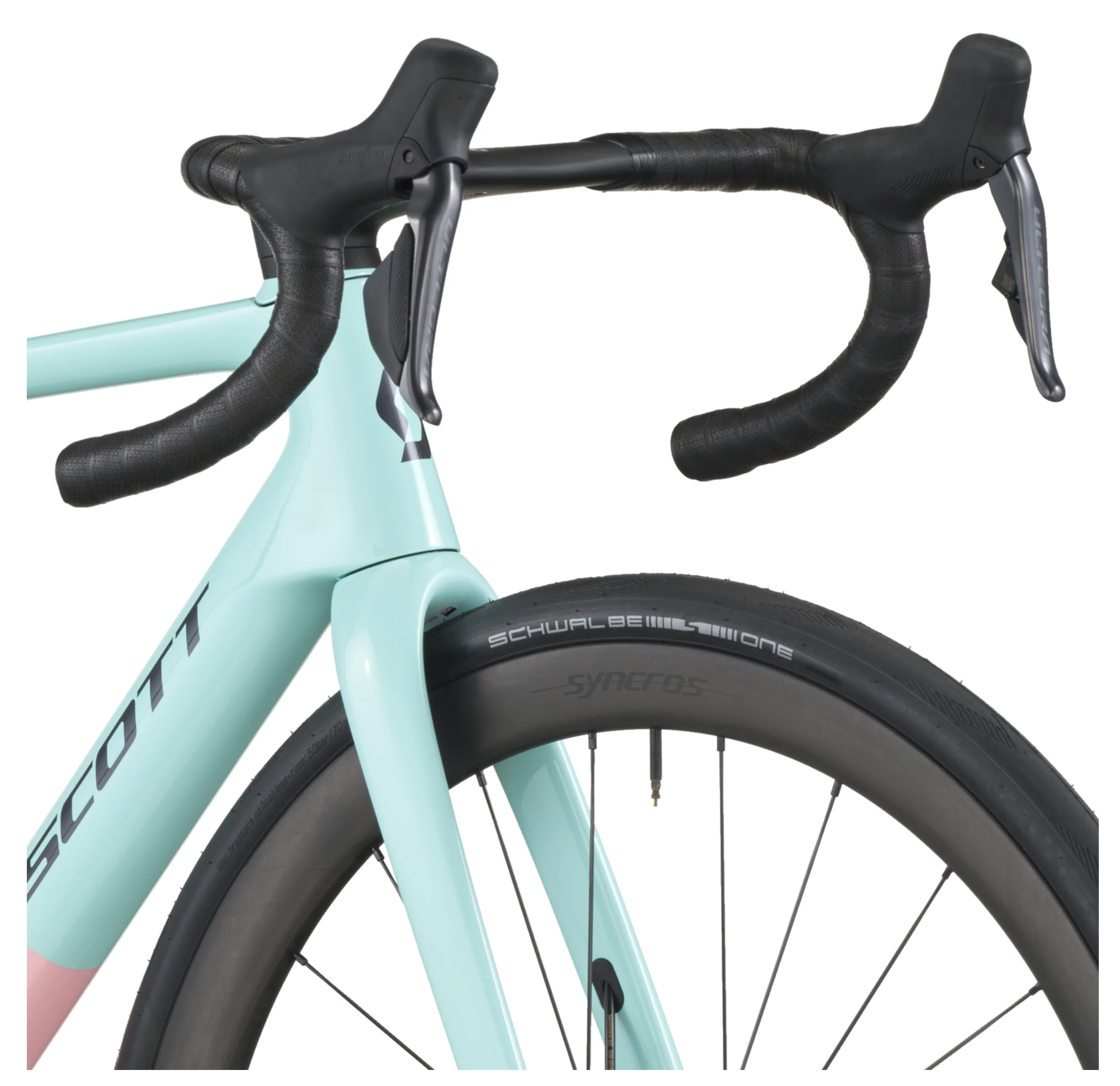 Scott Addict RC 10 Road Bike Gelato Blue Gelato Pink - Image 5