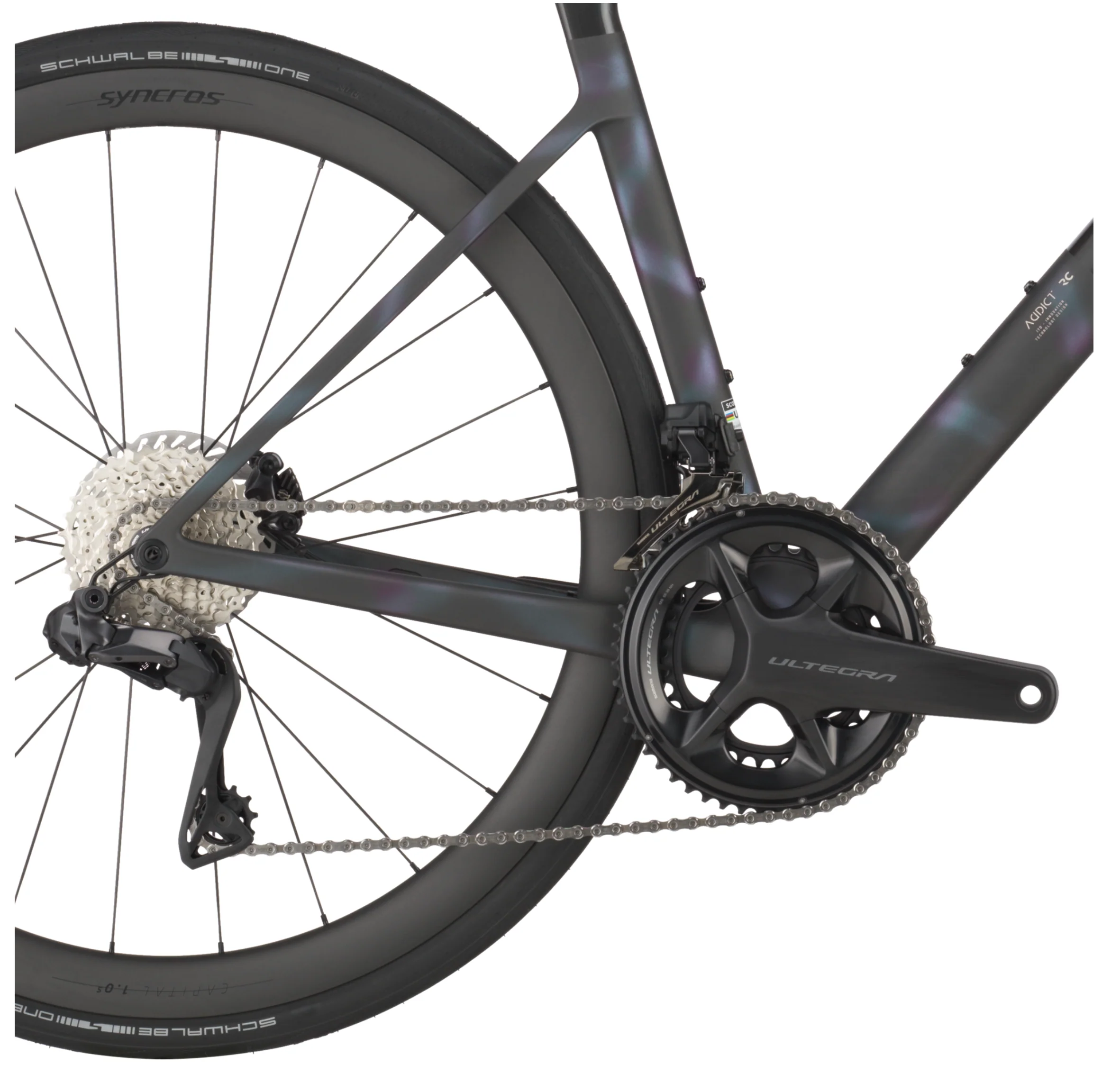 Scott Addict RC 10 Road Bike Sunbeam Black - Image 5