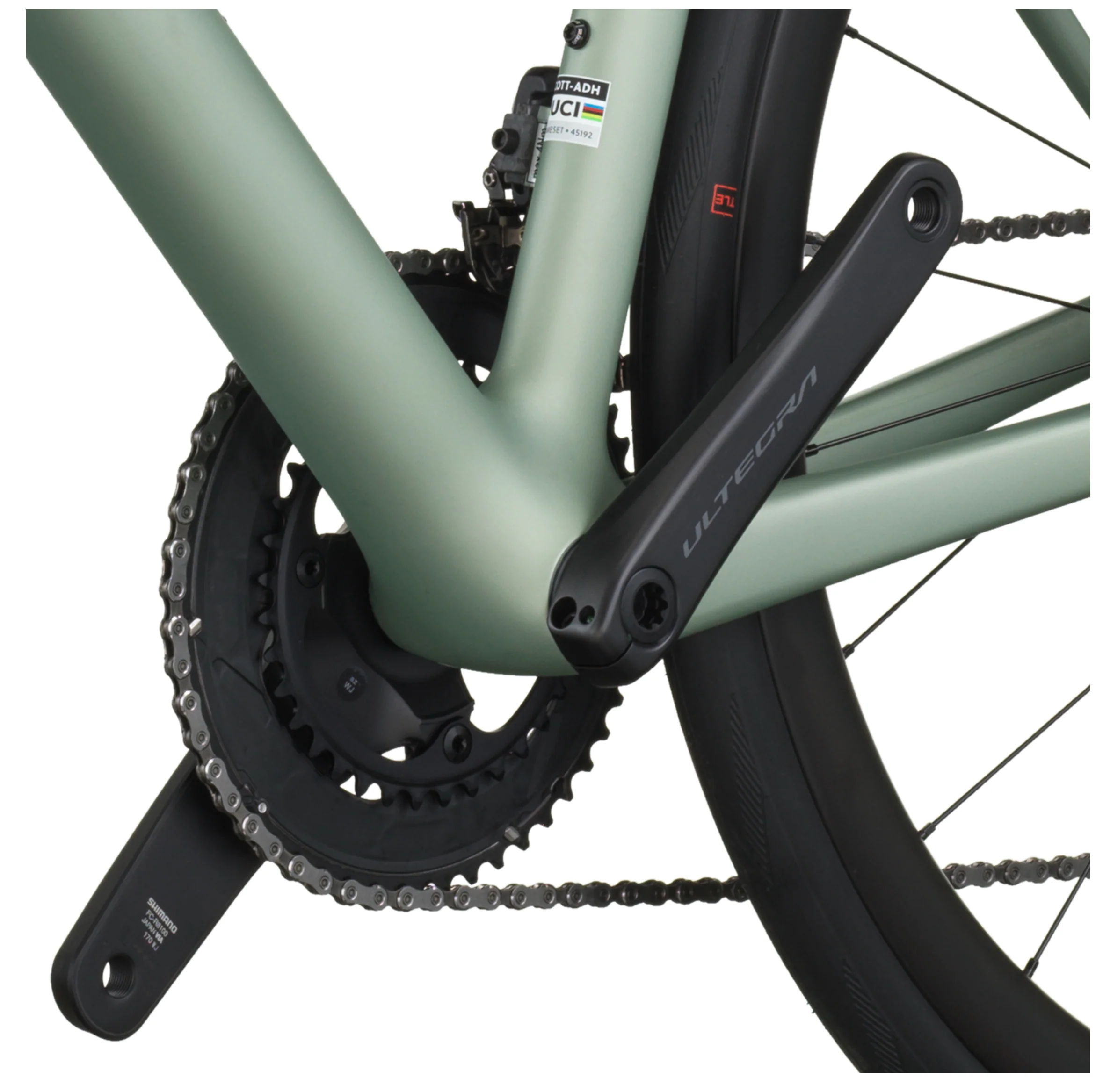 Scott Addict RC 20 Road Bike Reseda Green - Image 5