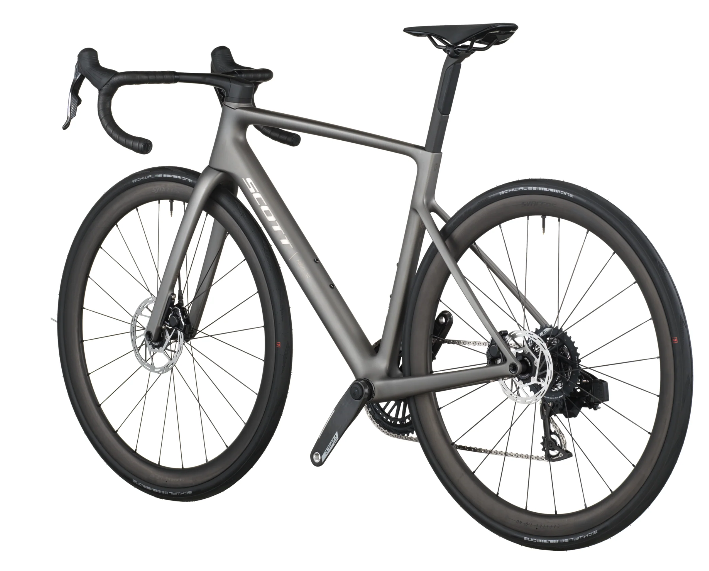 Scott Addict RC Team Road Bike Tungsten Grey - Image 3