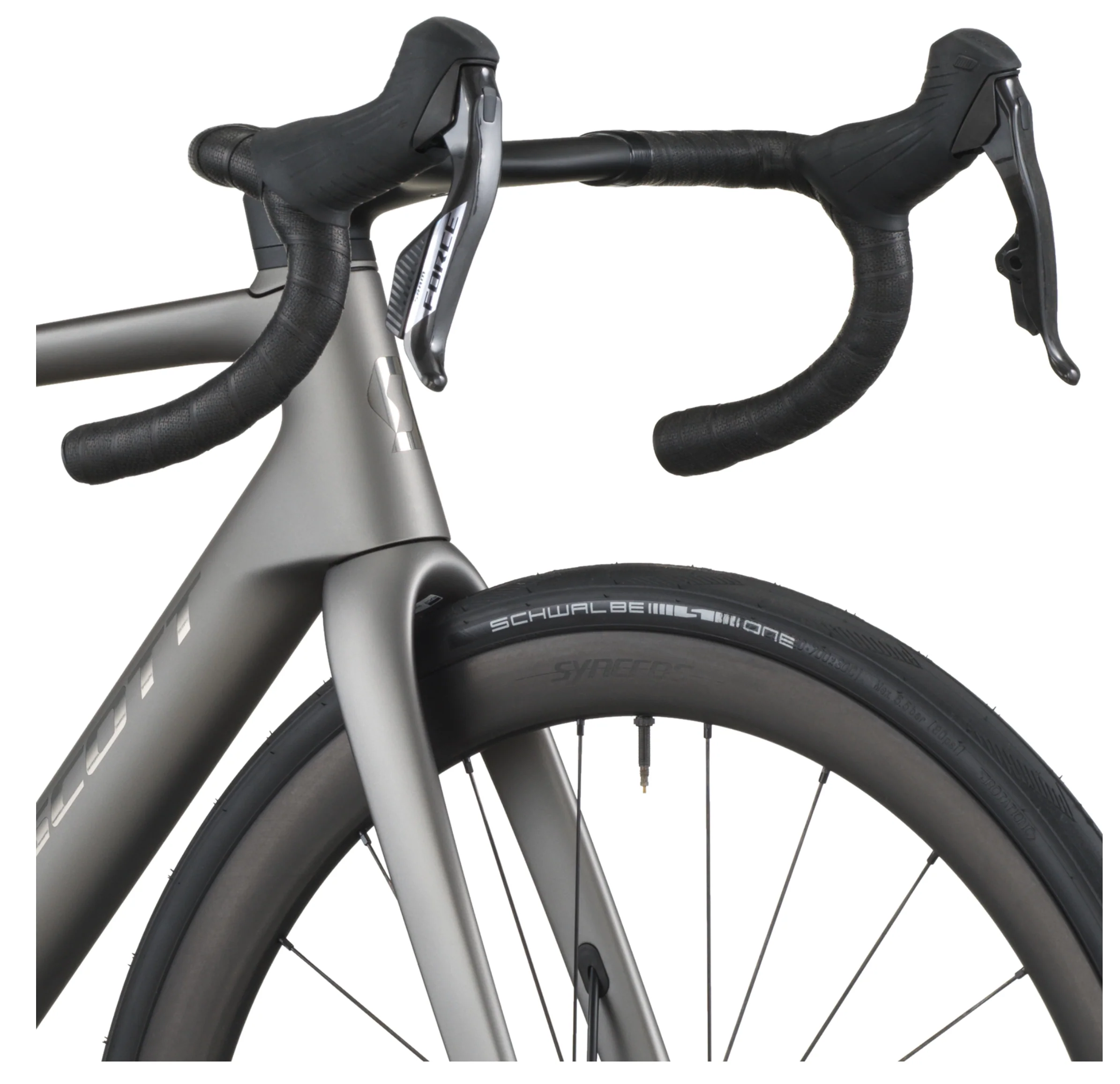 Scott Addict RC Team Road Bike Tungsten Grey - Image 5