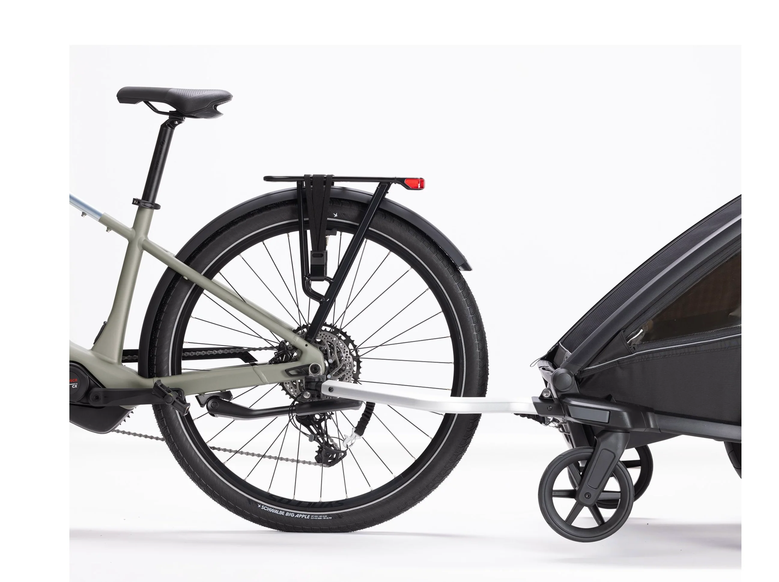 Scott Axis 10 Wave Electric Hybrid Bike - Bird Grey - Image 3
