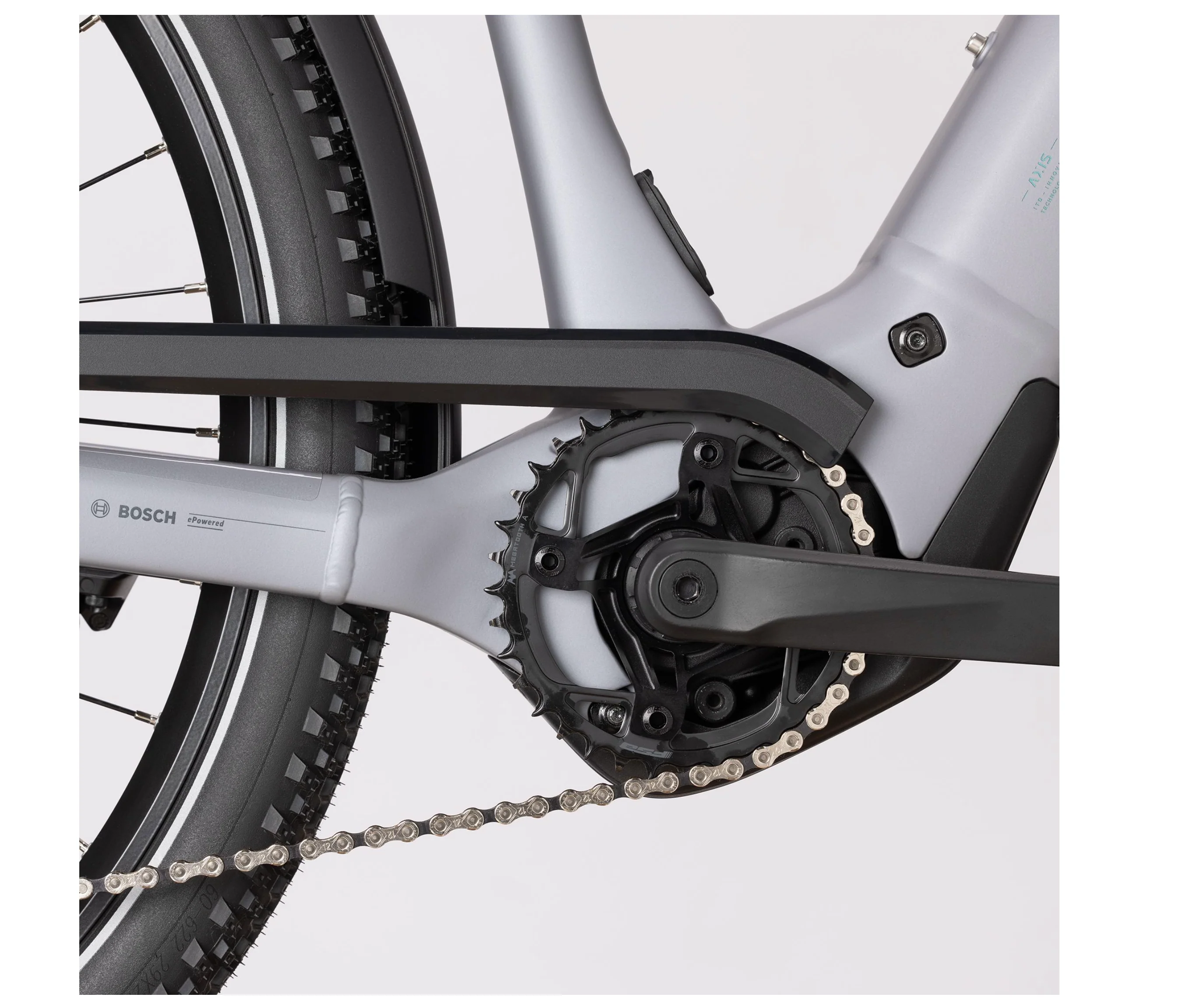 Scott Axis 10 Wave Electric Hybrid Bike - Bird Grey - Image 5