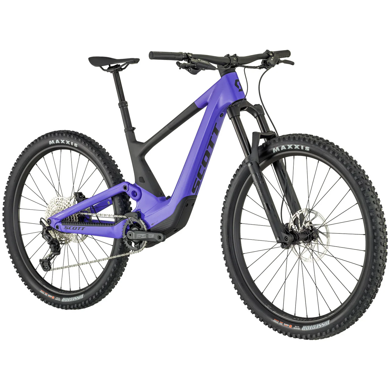 Scott Contessa Voltage eRide 910 Ladies Electric Full Suspension Mountain Bike | Peri Purple - Image 3
