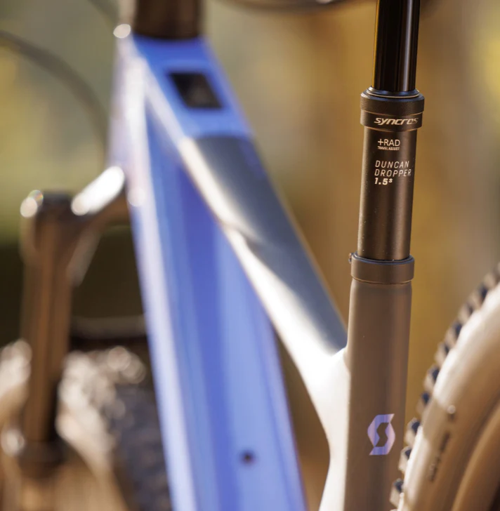Scott Contessa Voltage eRide 910 Ladies Electric Full Suspension Mountain Bike | Peri Purple - Image 4