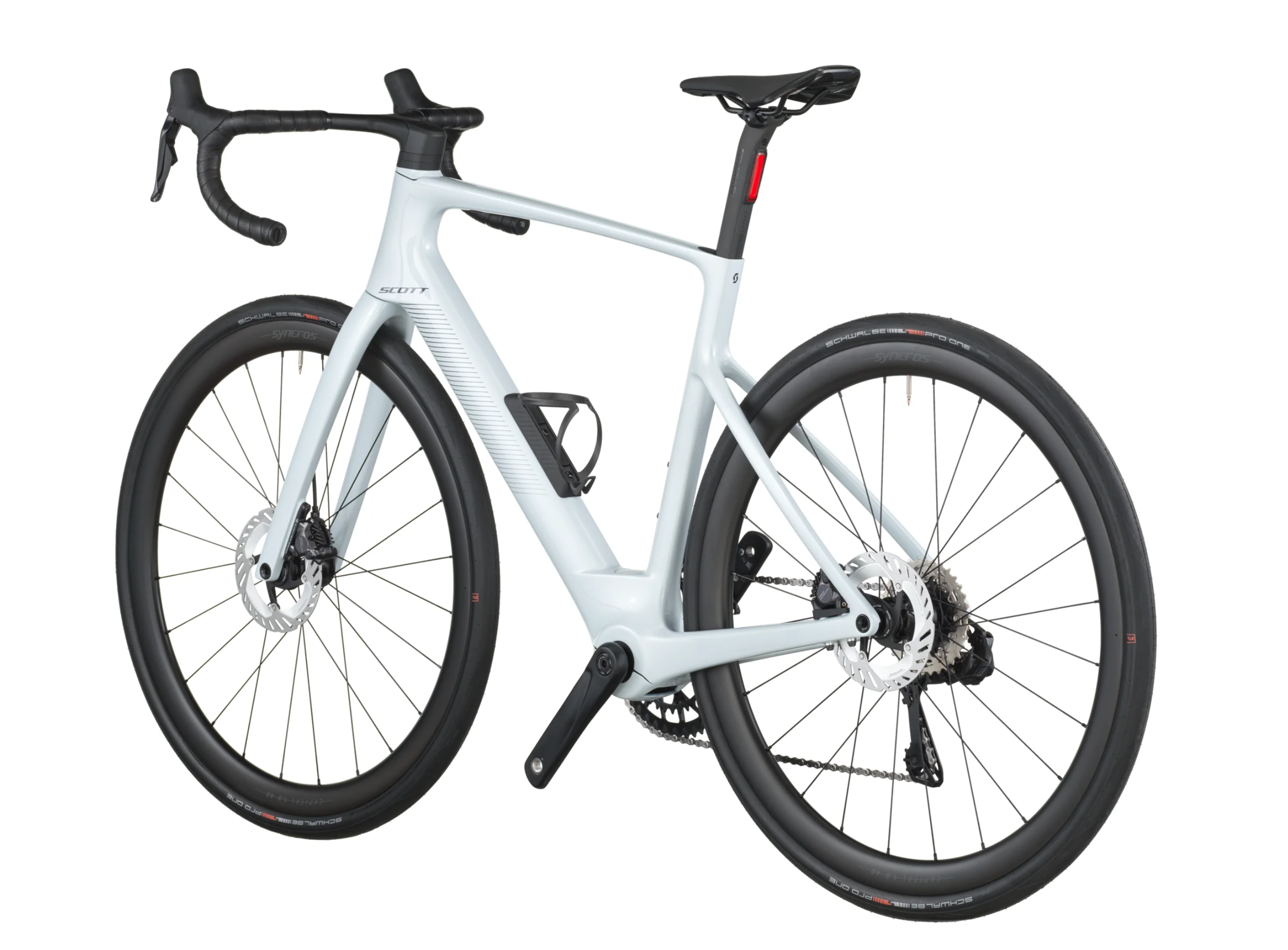 Scott Fastlane 10 Electric Road Bike - Cumulus White - Image 3