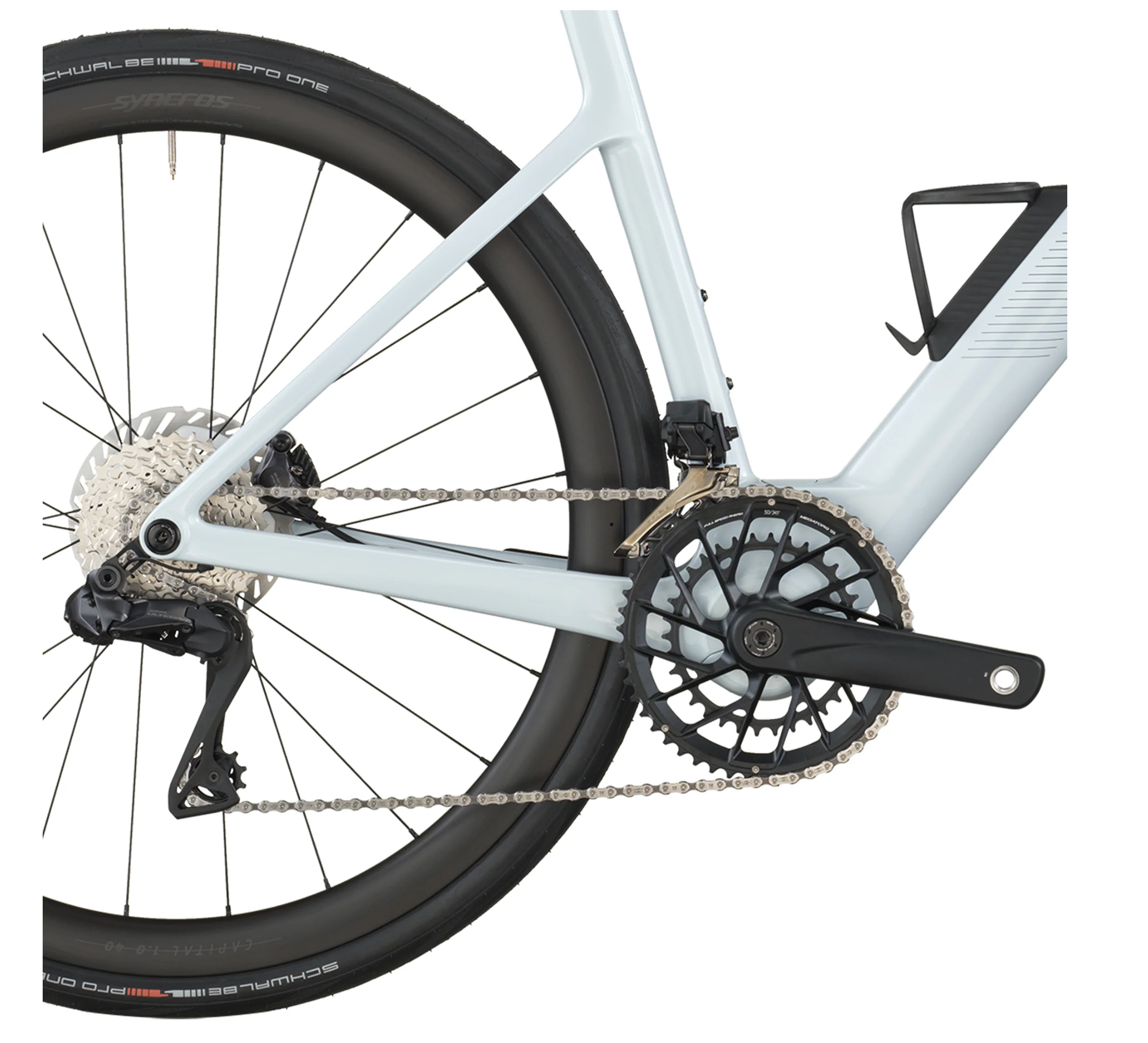 Scott Fastlane 10 Electric Road Bike - Cumulus White - Image 4