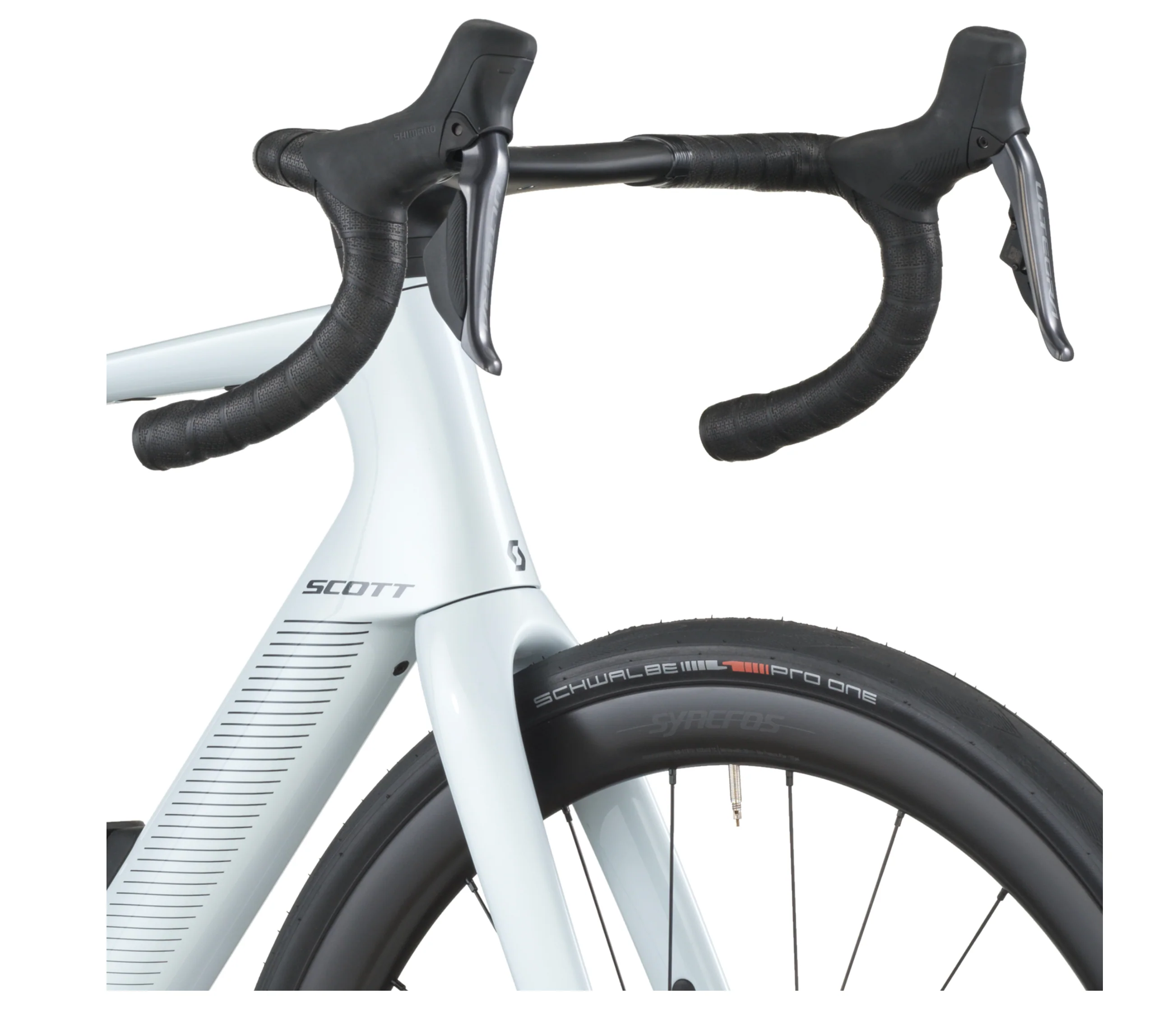 Scott Fastlane 10 Electric Road Bike - Cumulus White - Image 5