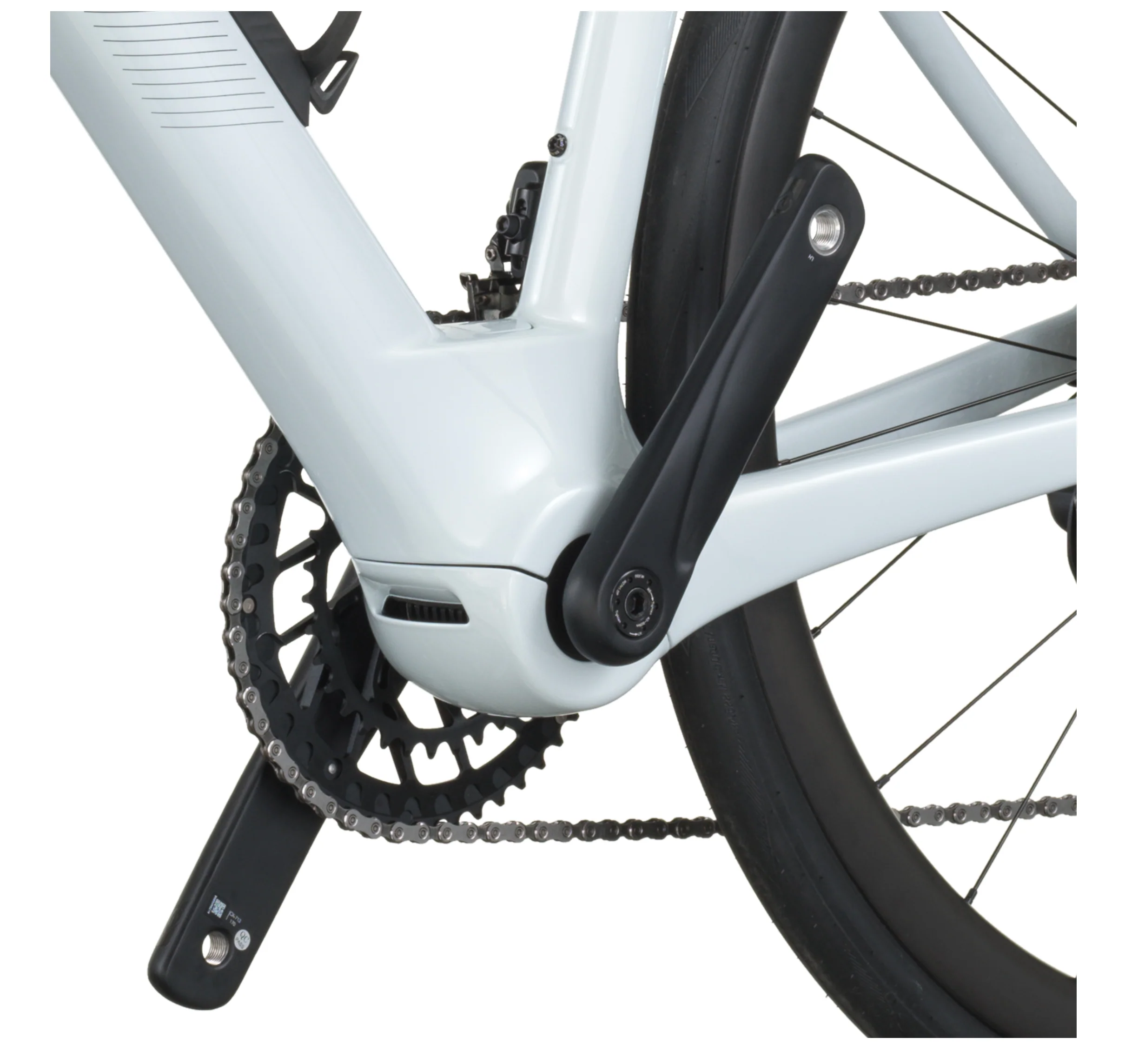 Scott Fastlane 10 Electric Road Bike - Cumulus White - Image 6