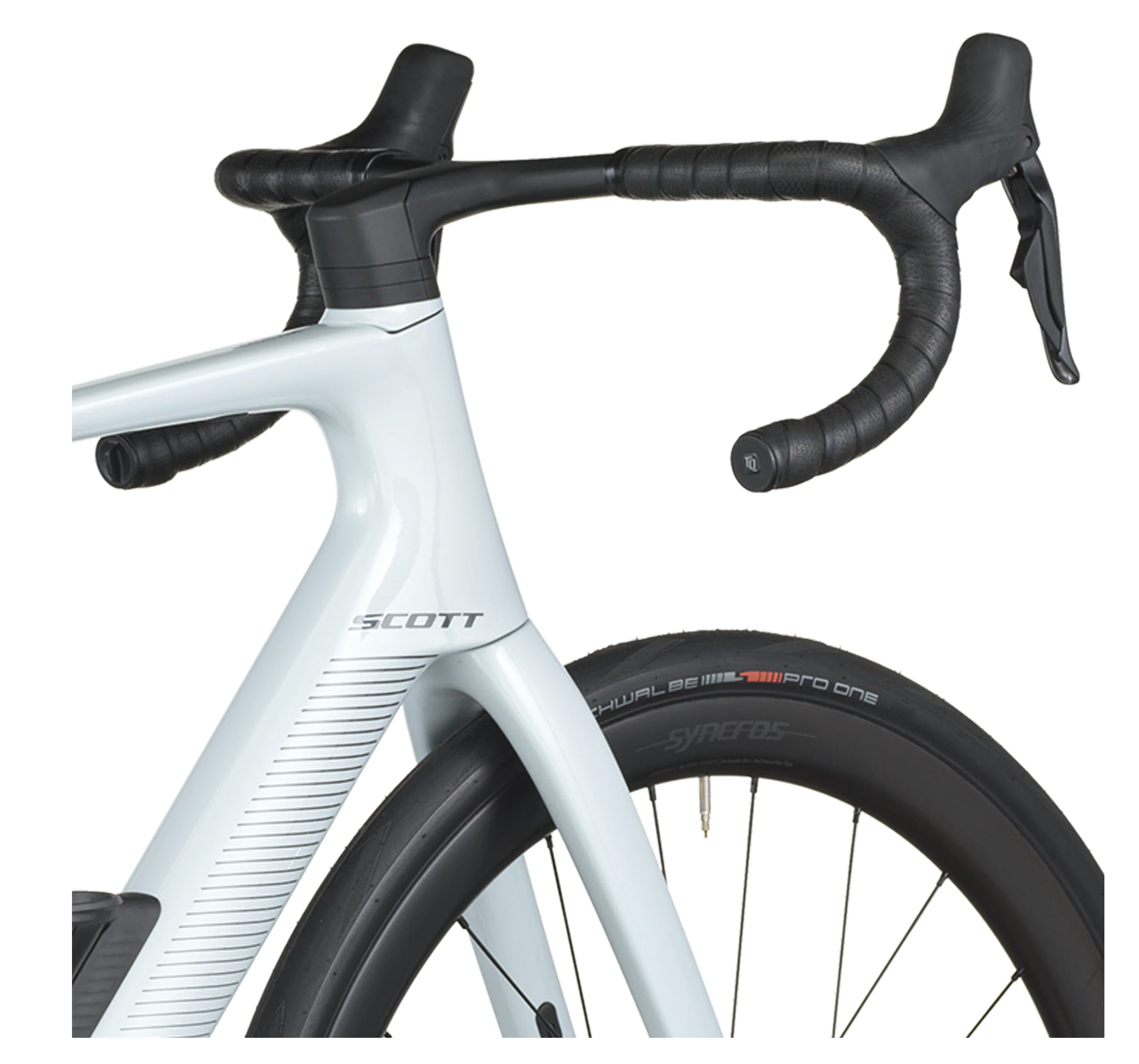 Scott Fastlane 10 Electric Road Bike - Cumulus White - Image 7