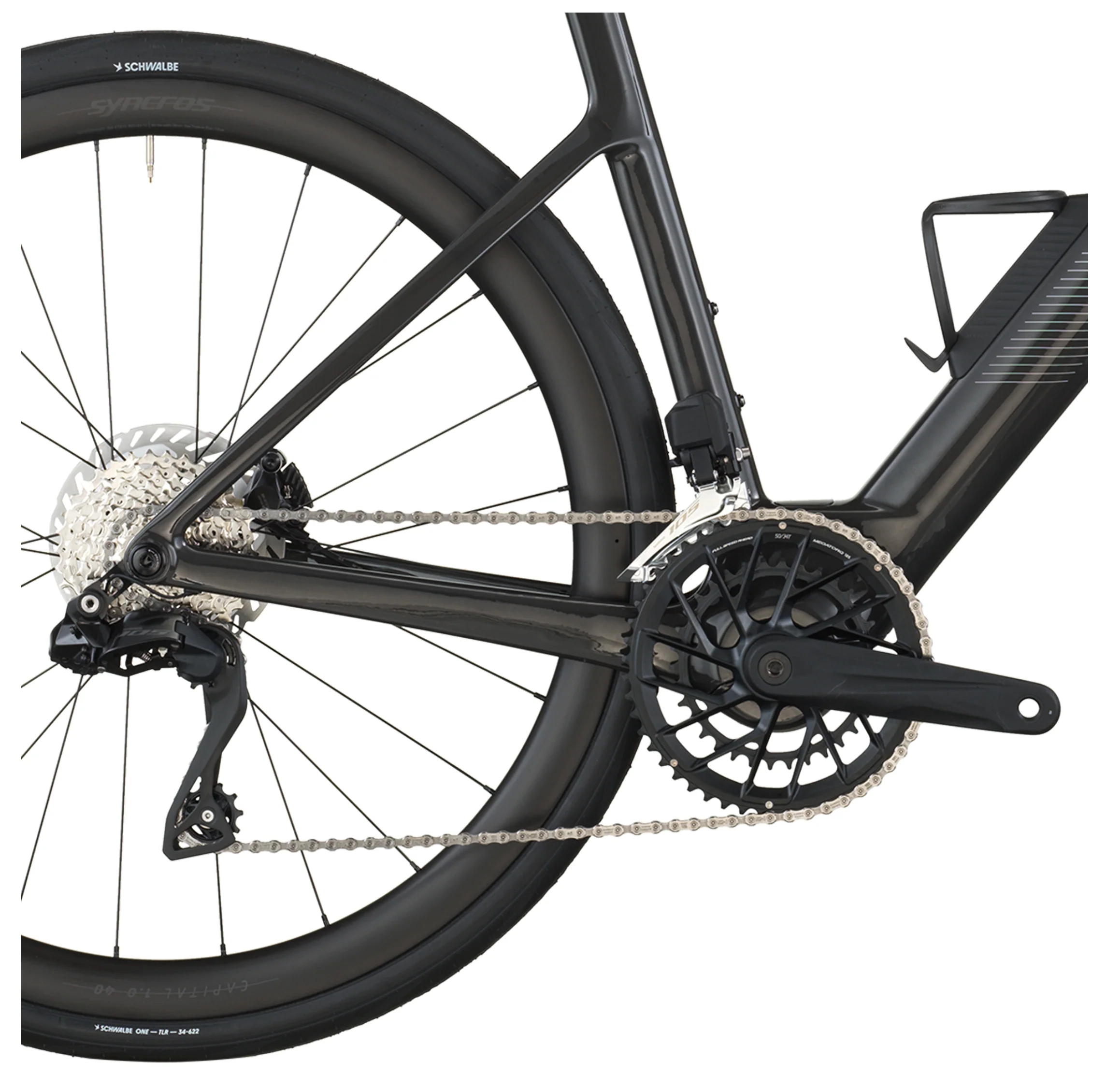 Scott Fastlane 20 Electric Road Bike - Carbon Black - Image 4
