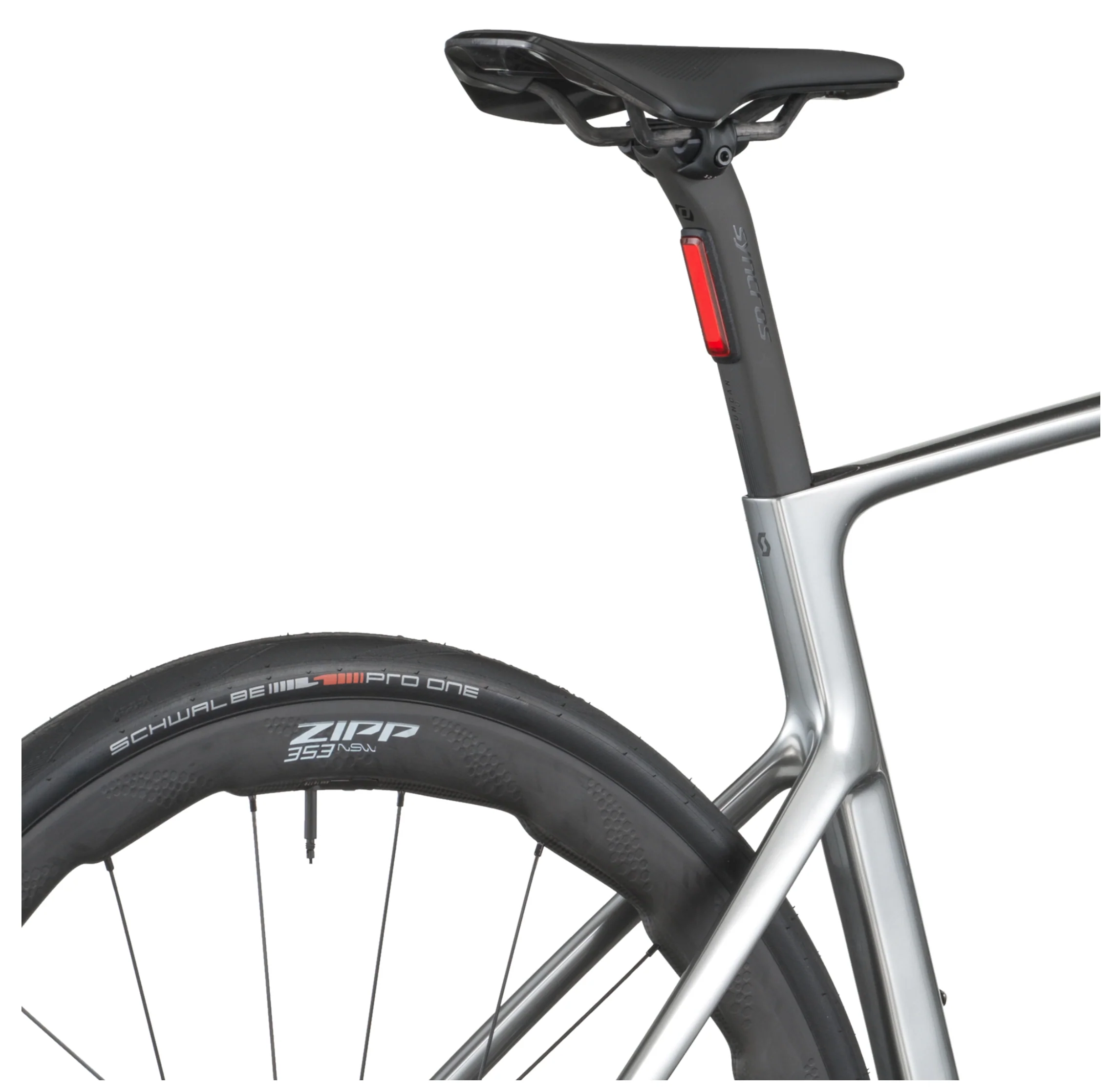 Scott Fastlane Premium Electric Road Bike - Chrome Silver - Image 8