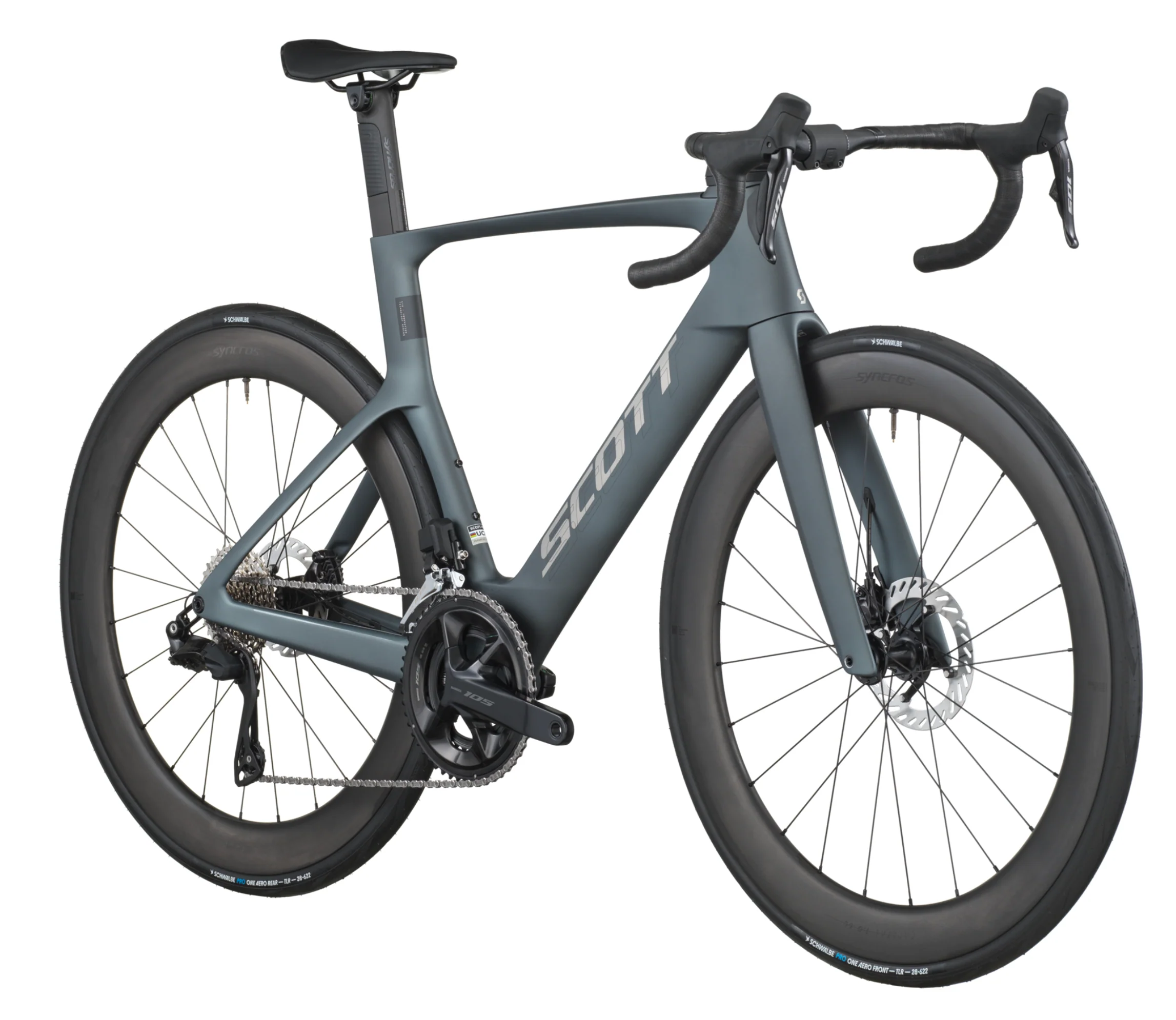 Scott Foil RC 20 Road Bike In Carbon Grey - Image 2