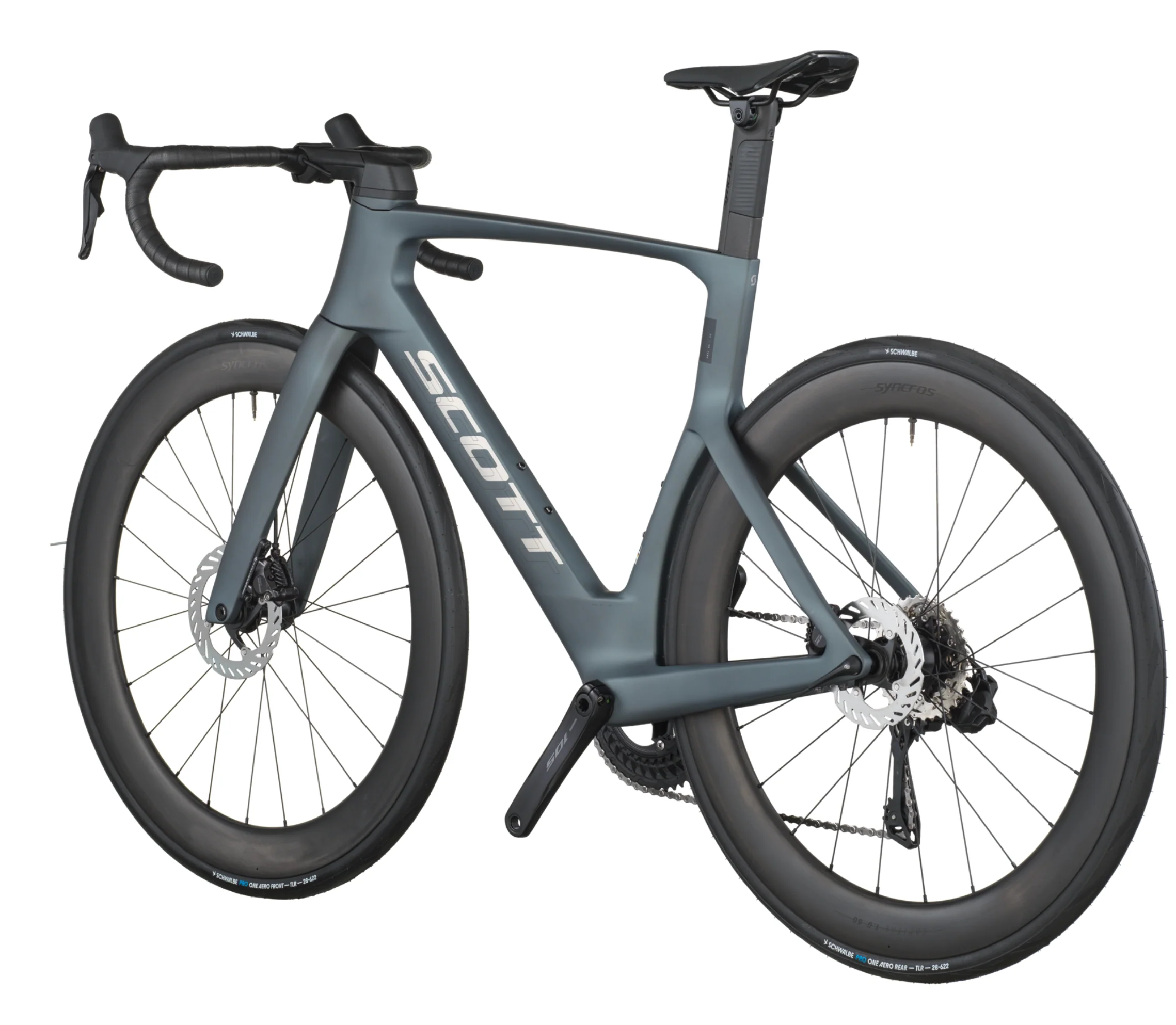 Scott Foil RC 20 Road Bike In Carbon Grey - Image 3