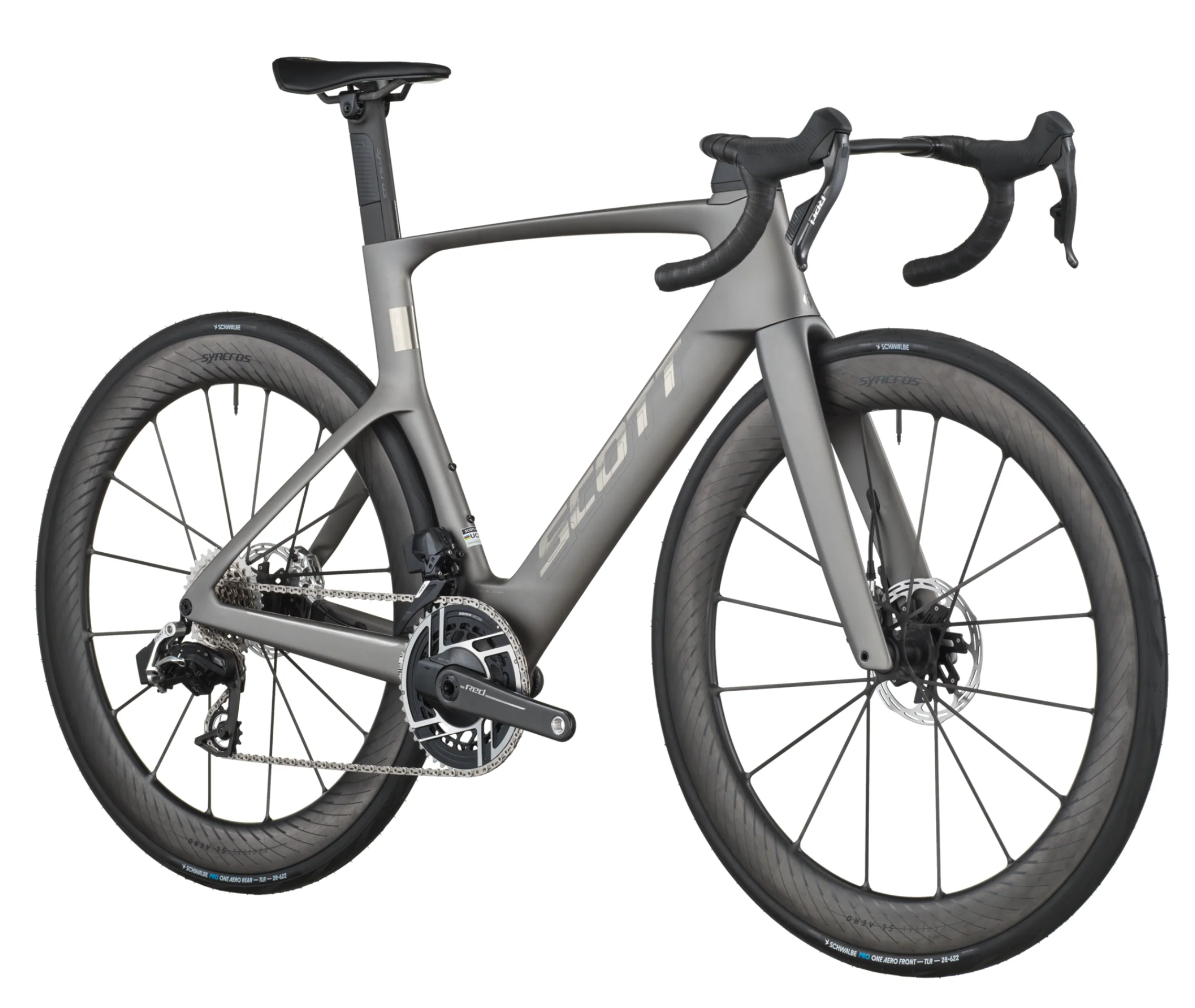 Scott Foil RC Ultimate Road Bike In Tungsten Grey - Image 3