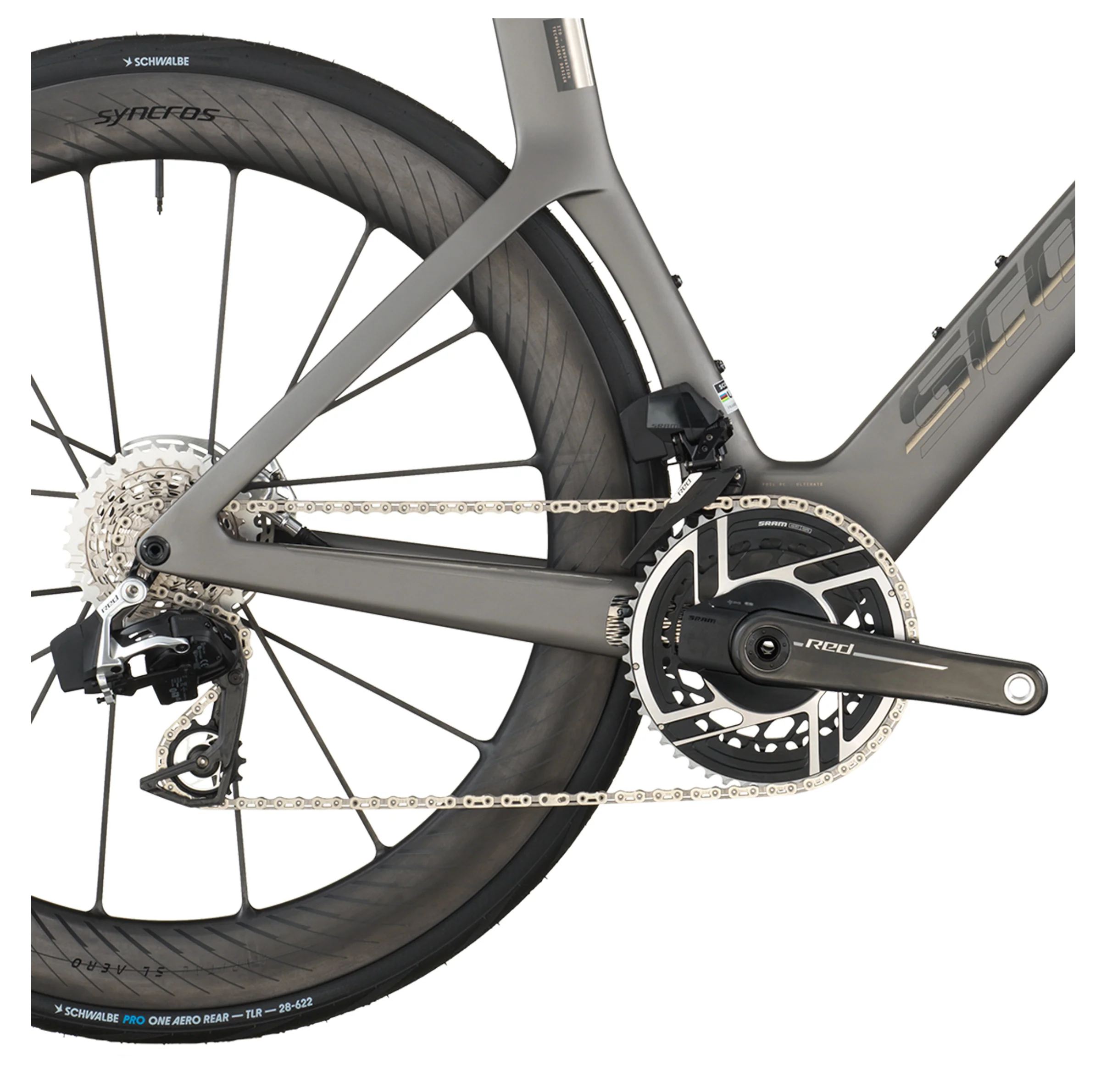 Scott Foil RC Ultimate Road Bike In Tungsten Grey - Image 5