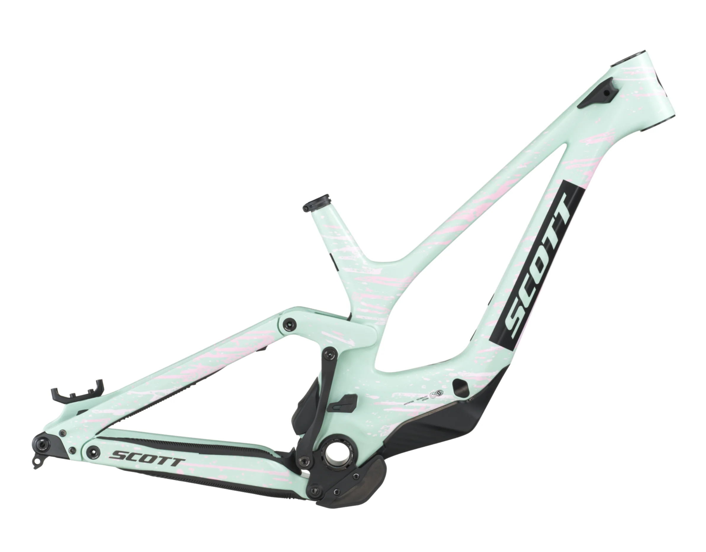 Scott Gambler 900 RC HMX Full Suspension Mountain Bike Frameset - Mistyade Green - Image 3