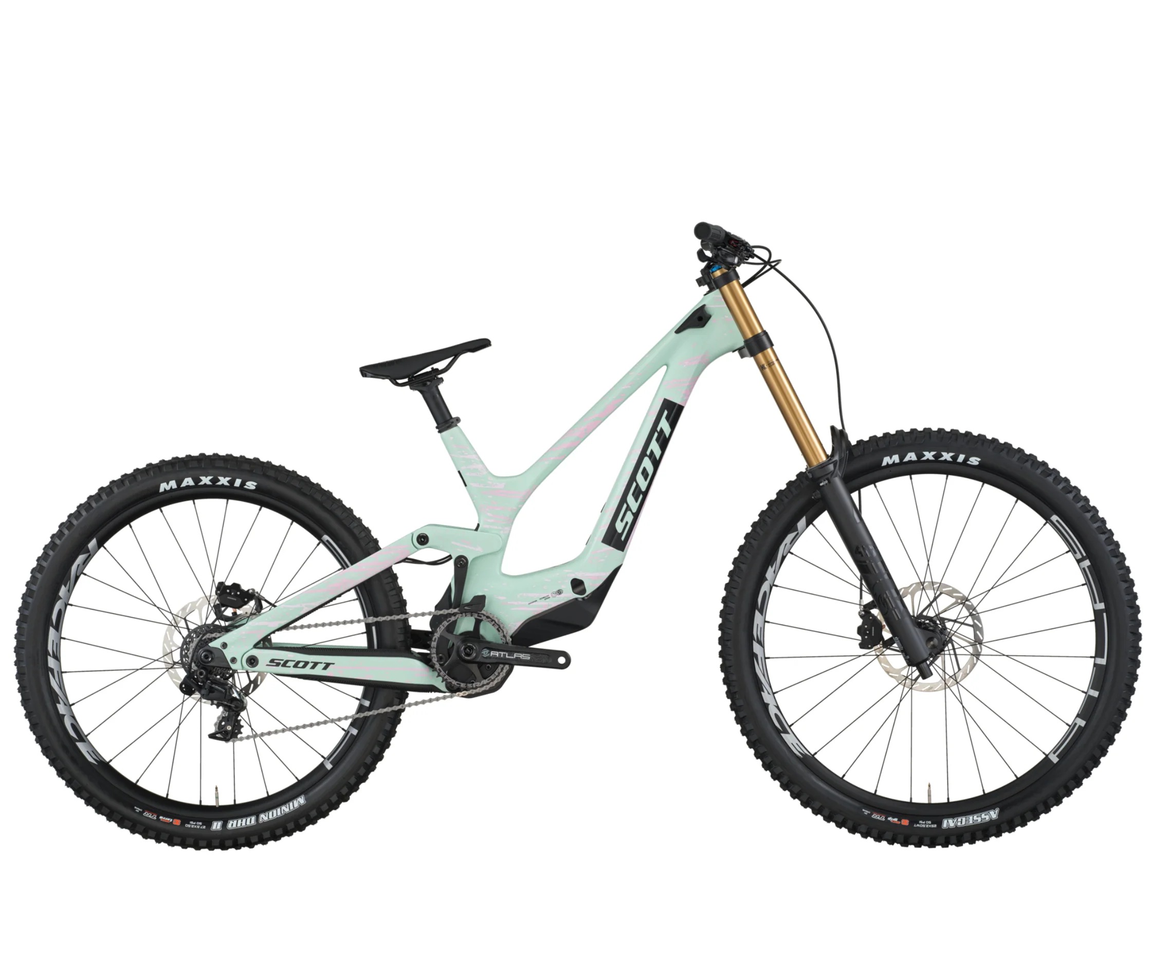 Scott Gambler RC Downhill Full Suspension Mountain Bike Mistyade Green