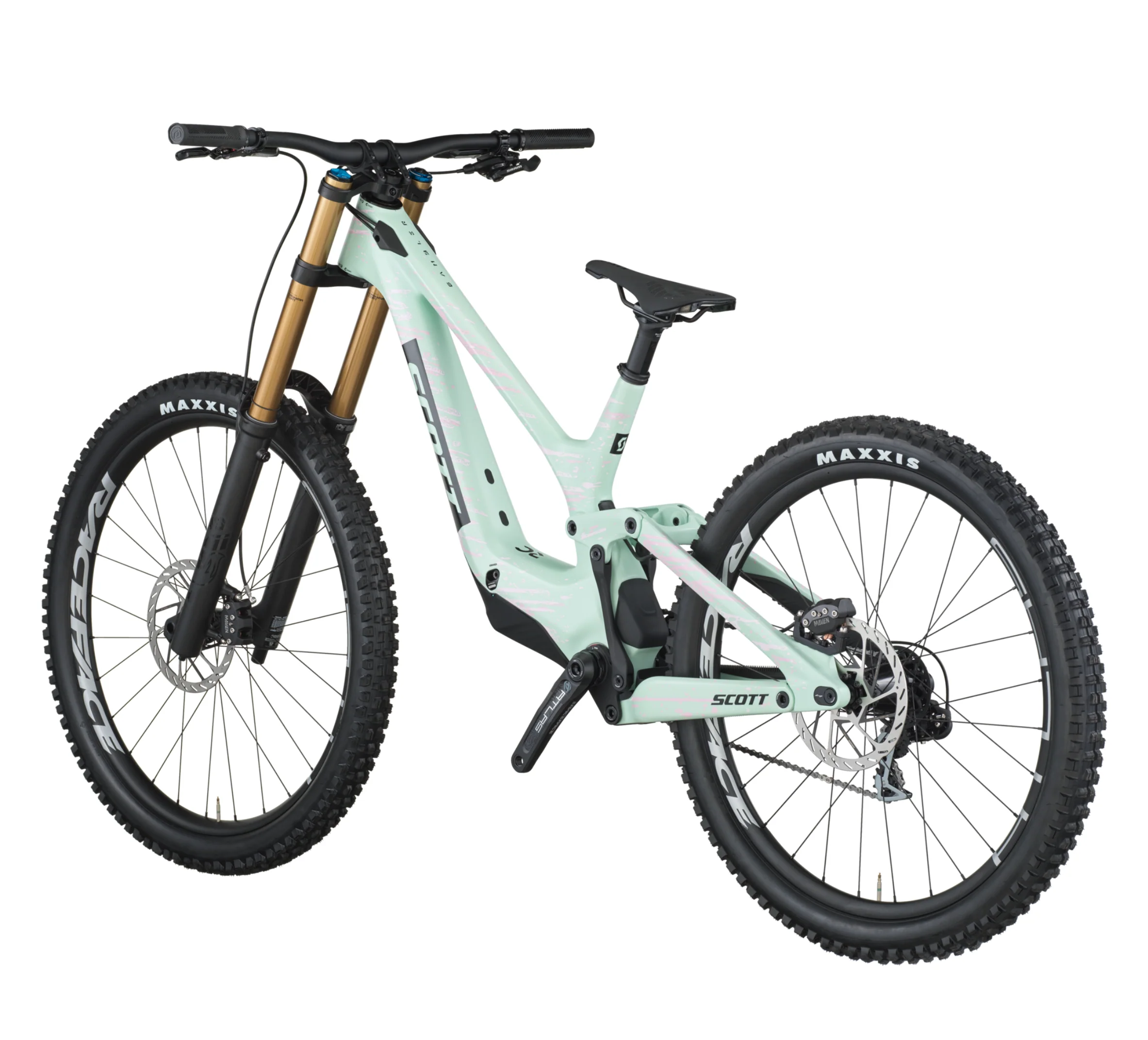 Scott Gambler RC Downhill Full Suspension Mountain Bike Mistyade Green - Image 2