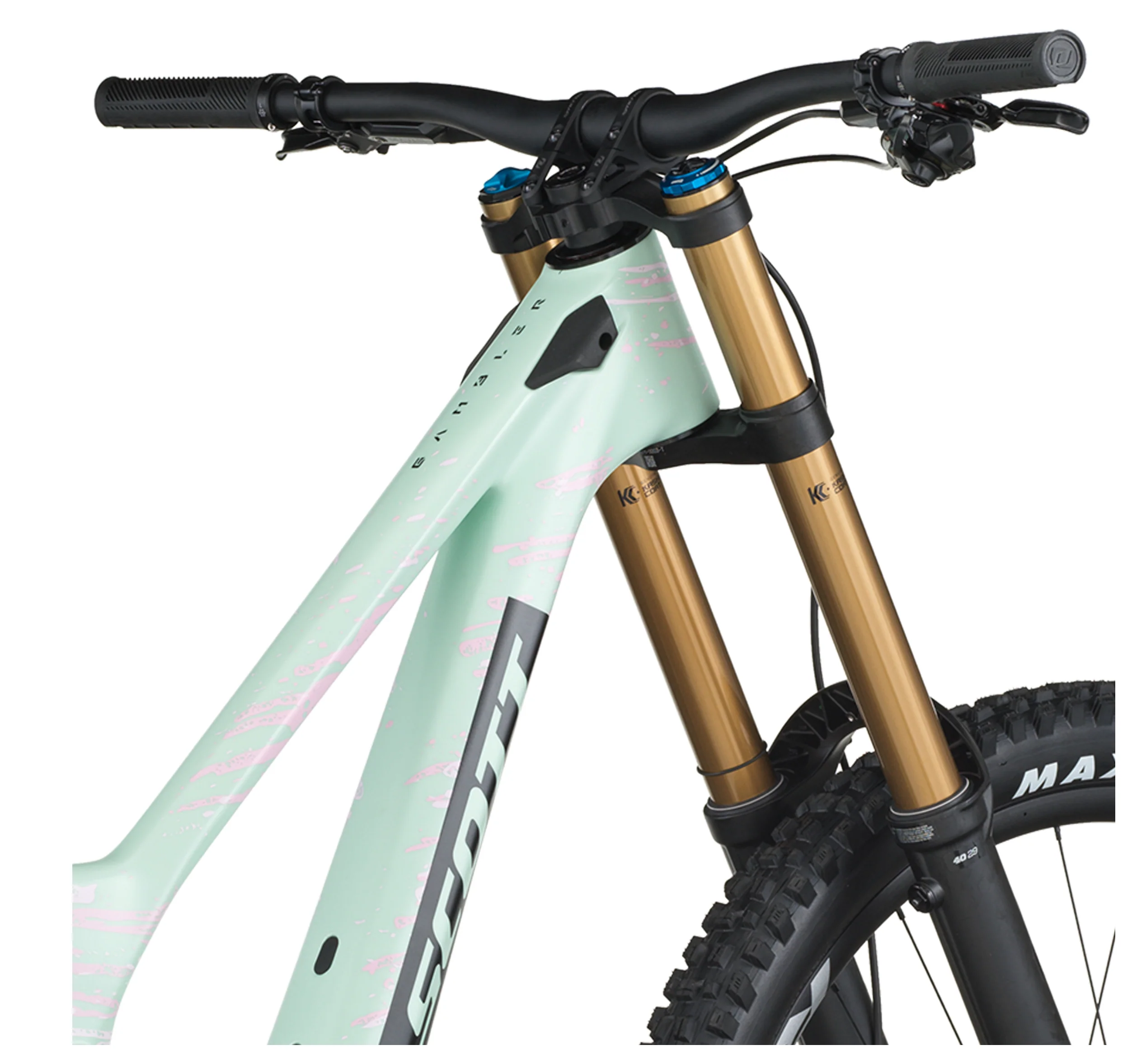 Scott Gambler RC Downhill Full Suspension Mountain Bike Mistyade Green - Image 8