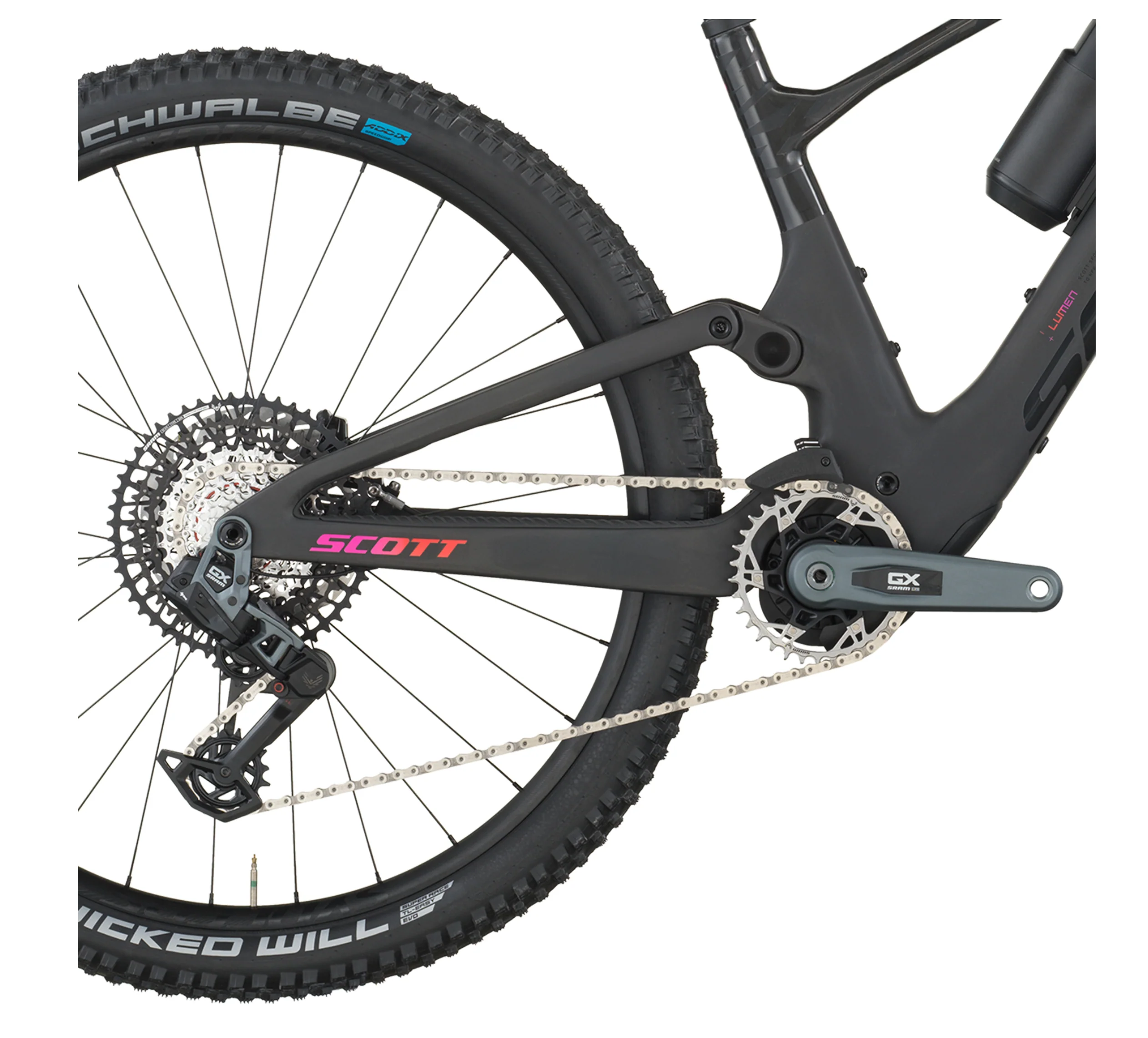 Scott Lumen 900 Electric Full Suspension Mountain Bike - Carbon Black - Image 4